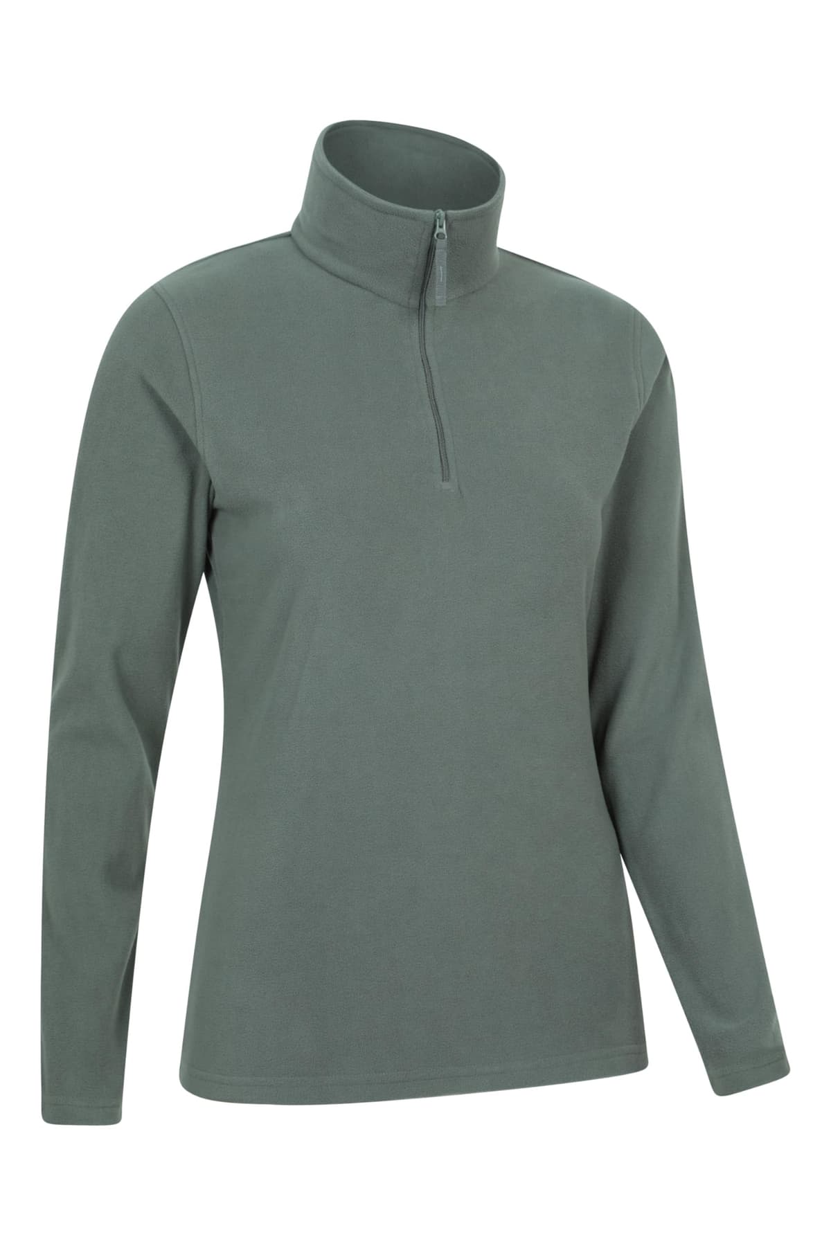 Mountain Warehouse Camber Half Zip Women's Fleece - Lightweight, Warm & Cosy Half Zip Sweatshirt - Best for Spring Summer, Camping, Outdoors, Travelling & Hiking — view 2