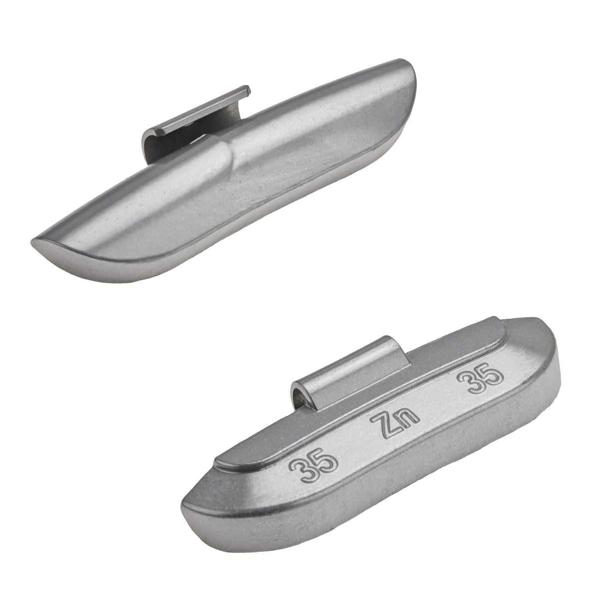 Stix 50 pesas de impacto de 35 g para llantas de acero – Pesos de equilibrio de zinc ZN/S – Pesos de equilibrio para neumáticos y ruedas – Pesos de rueda — view 3