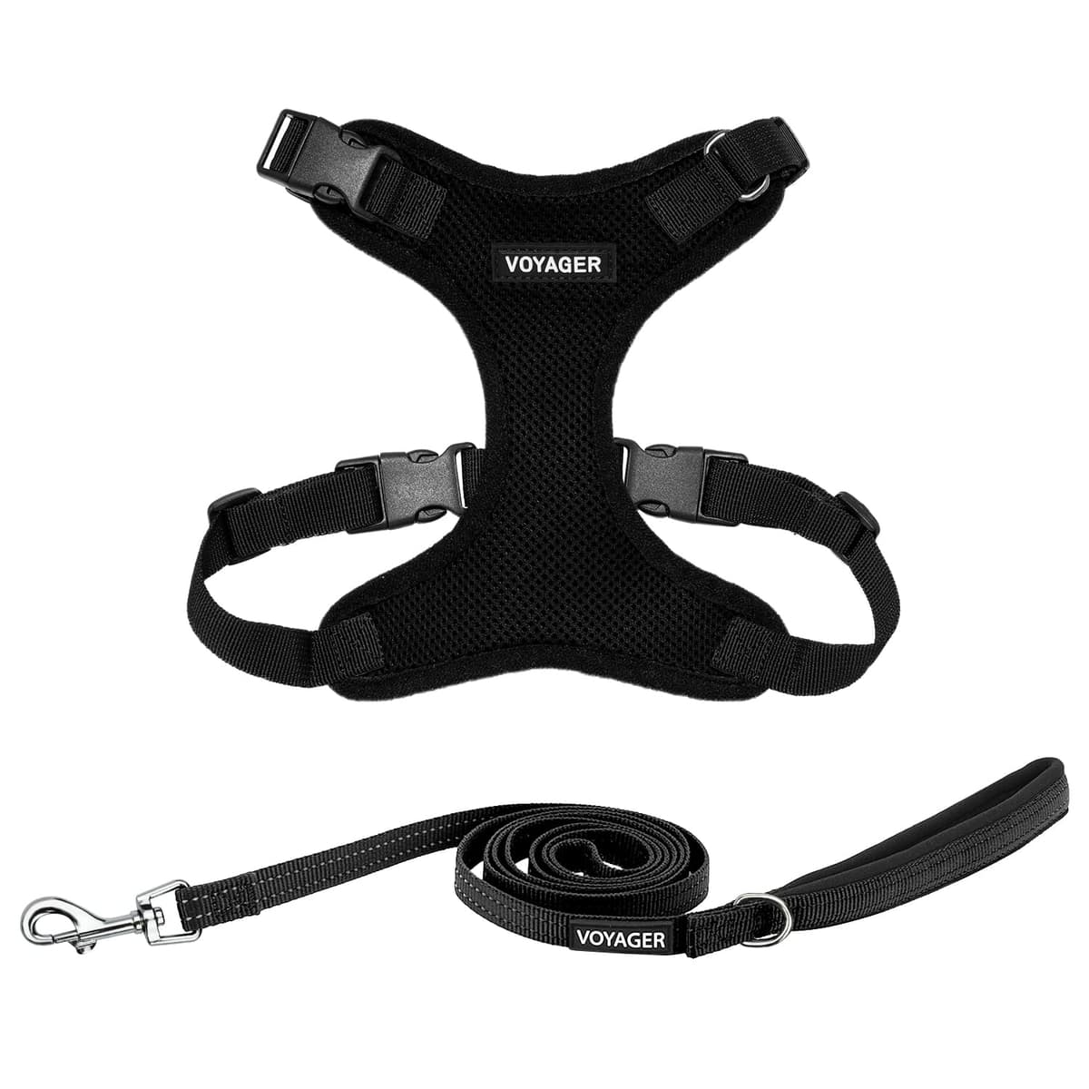 Best Pet Supplies Voyager Step-in Lock Pet Harness – All Weather Mesh, Adjustable Step in Harness for Cats and Dogs Turquoise (Matching Trim), XL (Chest: 22-36") — view 68