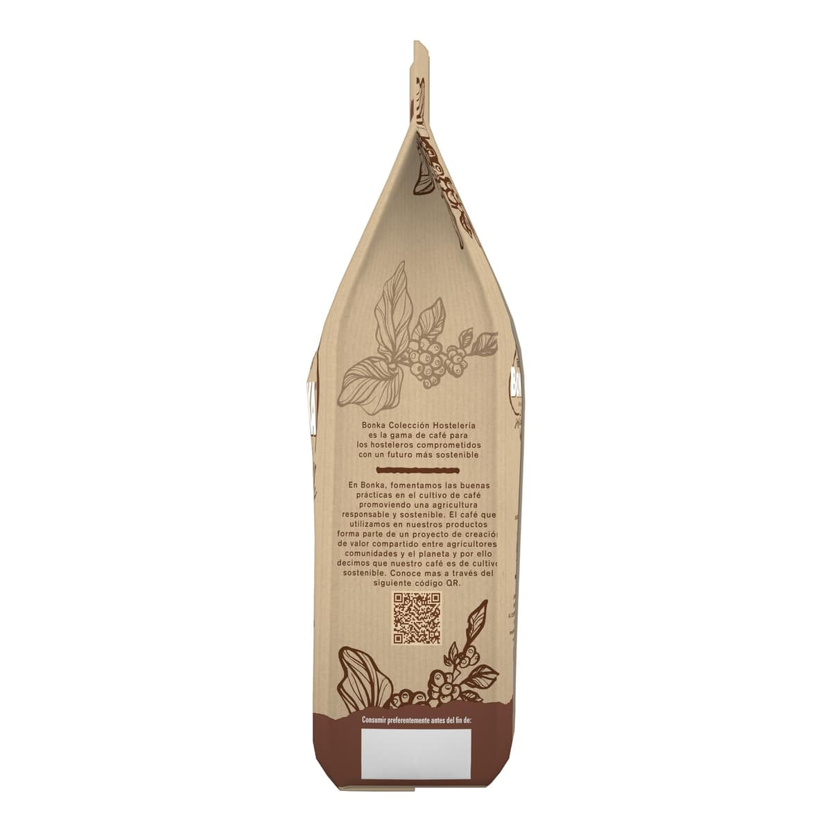 Bonka cafe en grano tostado natural para hostelería, Ideal para maquina de cafe Espresso - 1 paquete x 1 kg — view 4