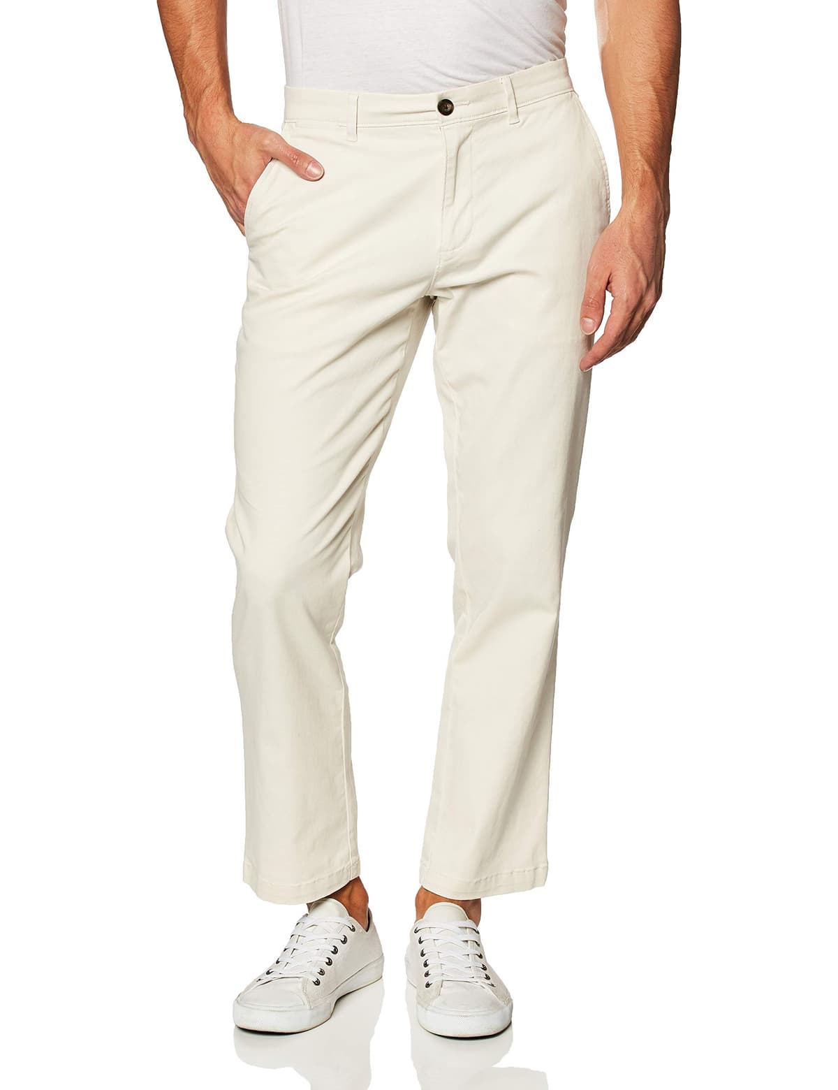 Amazon Essentials Pantalones Informales de Estilo Chino, Elásticos y de Corte Clásico Hombre — view 15