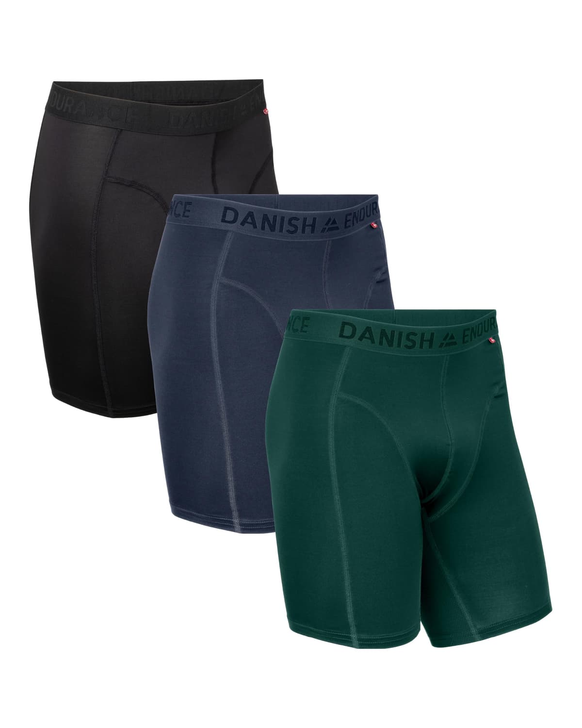 Danish Endurance Men's Sports Trunks 3-Pack Extra Long Ropa Interior de Hombres Hombre (Pack de 3) — view 11