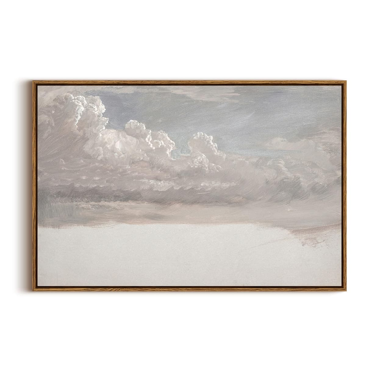 InSimSea Framed Canvas Wall Art, Meadow with Flowers Painting, Landscape for Living Room, Bedroom, Home, Bathroom Decor, 8x10 — view 233