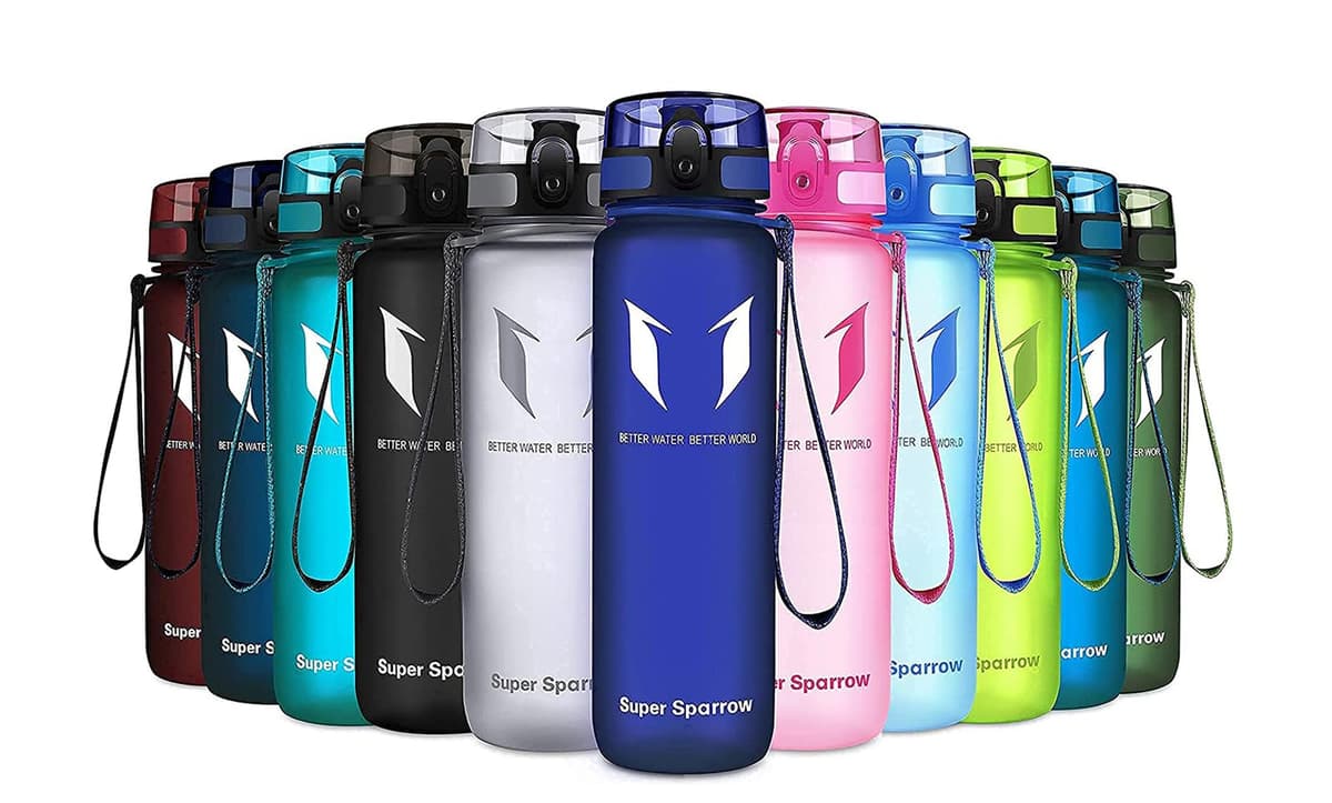 Super Sparrow Botella de Agua Deportiva -350ml & 500ml & 750ml & 1000ml - Sin BPA — view 44