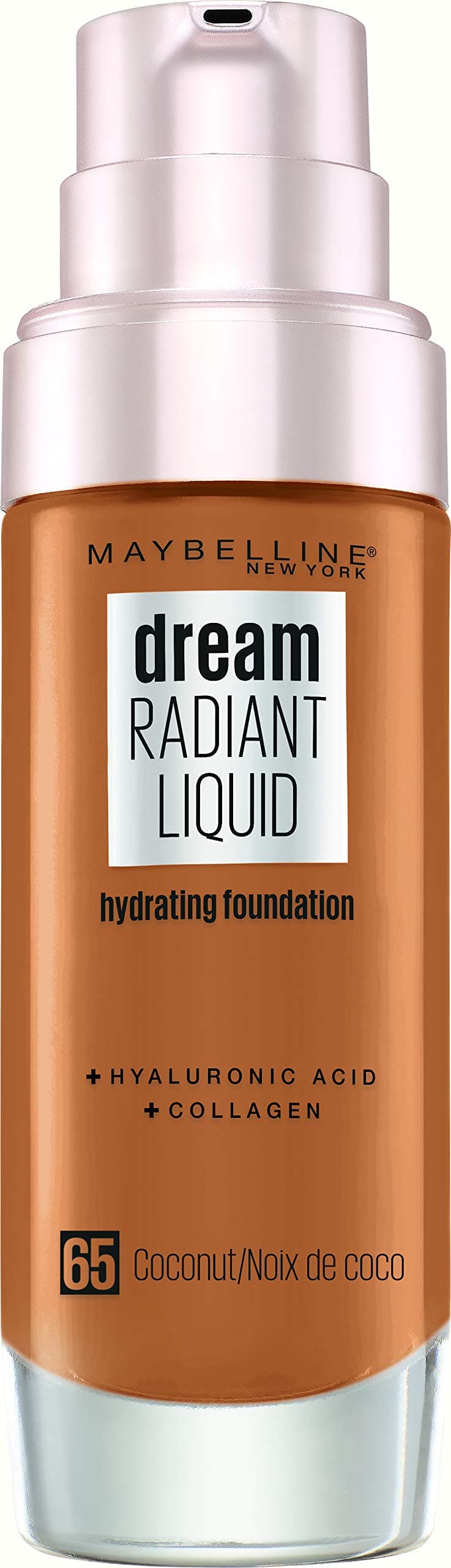 Maybelline Foundation, Dream Radiant Liquid Hydrating Foundation with Hyaluronic Acid and Collagen - Lightweight, Medium Coverage Up to 12 Hour Hydration, 30 Sand — view 41