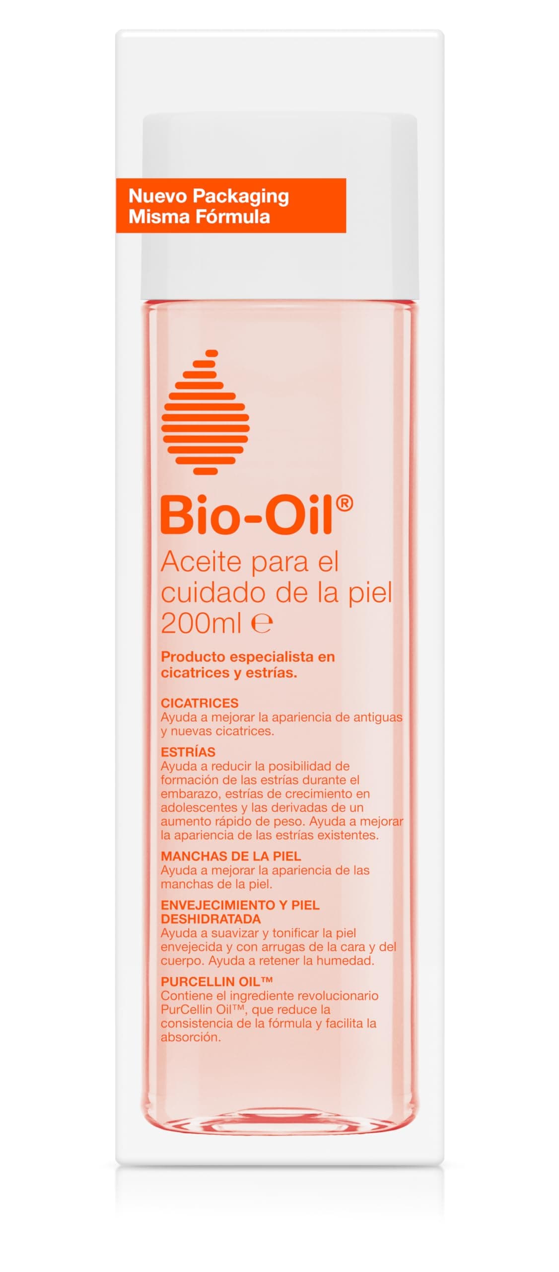 Bio-Oil | Aceite para el Cuidado de la Piel con Estrías, Cicatrices y Manchas | Tratamiento corporal y Facial | 200 ml — view 2