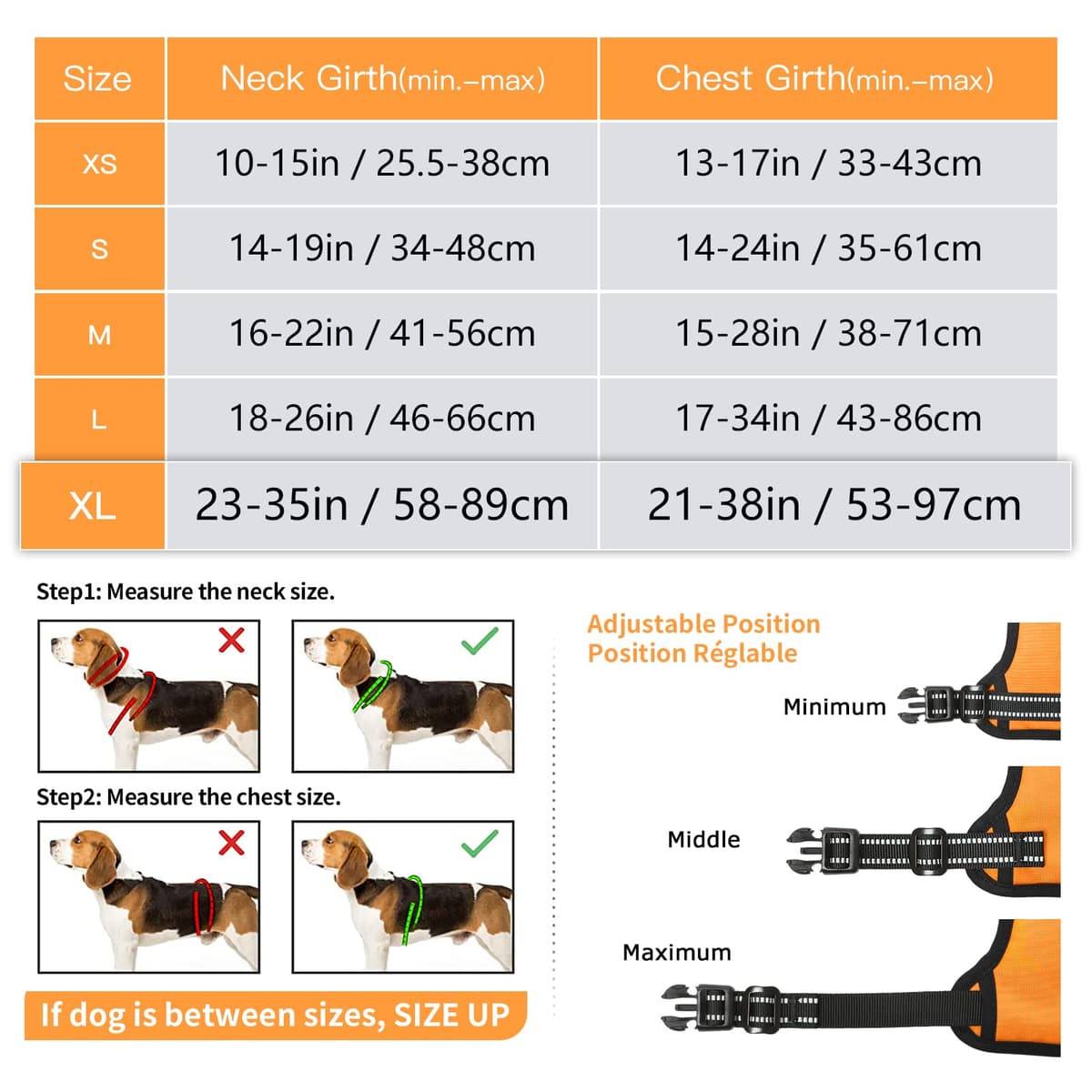 HEELE Dog Harness Medium No Pull Dog Vest Harness with Soft Handle Reflective Pet Harness for Outdoor Training Walking, Black, M — view 229