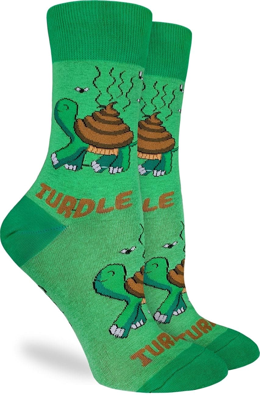 Good Luck Sock Women's Floral Dinosaurs Socks, Shoe Size 5-9 — view 194