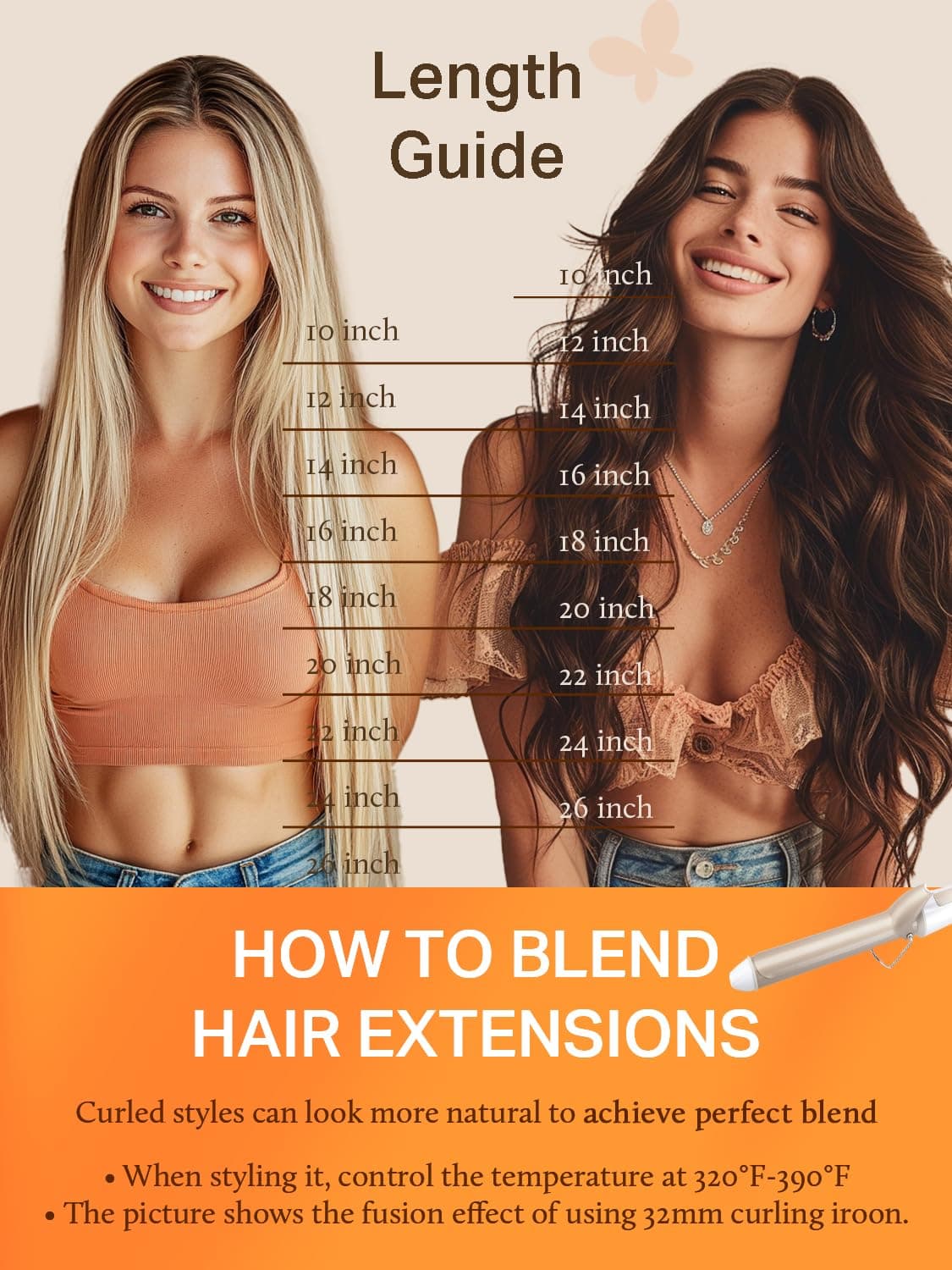 DOORES Tape in Hair Extensions Human Hair, Balayage Dark Brown to Chestnut Brown 50g 20pcs 18 Inch, Human Hair Extensions Natural Remy Straight Skin Weft — view 8