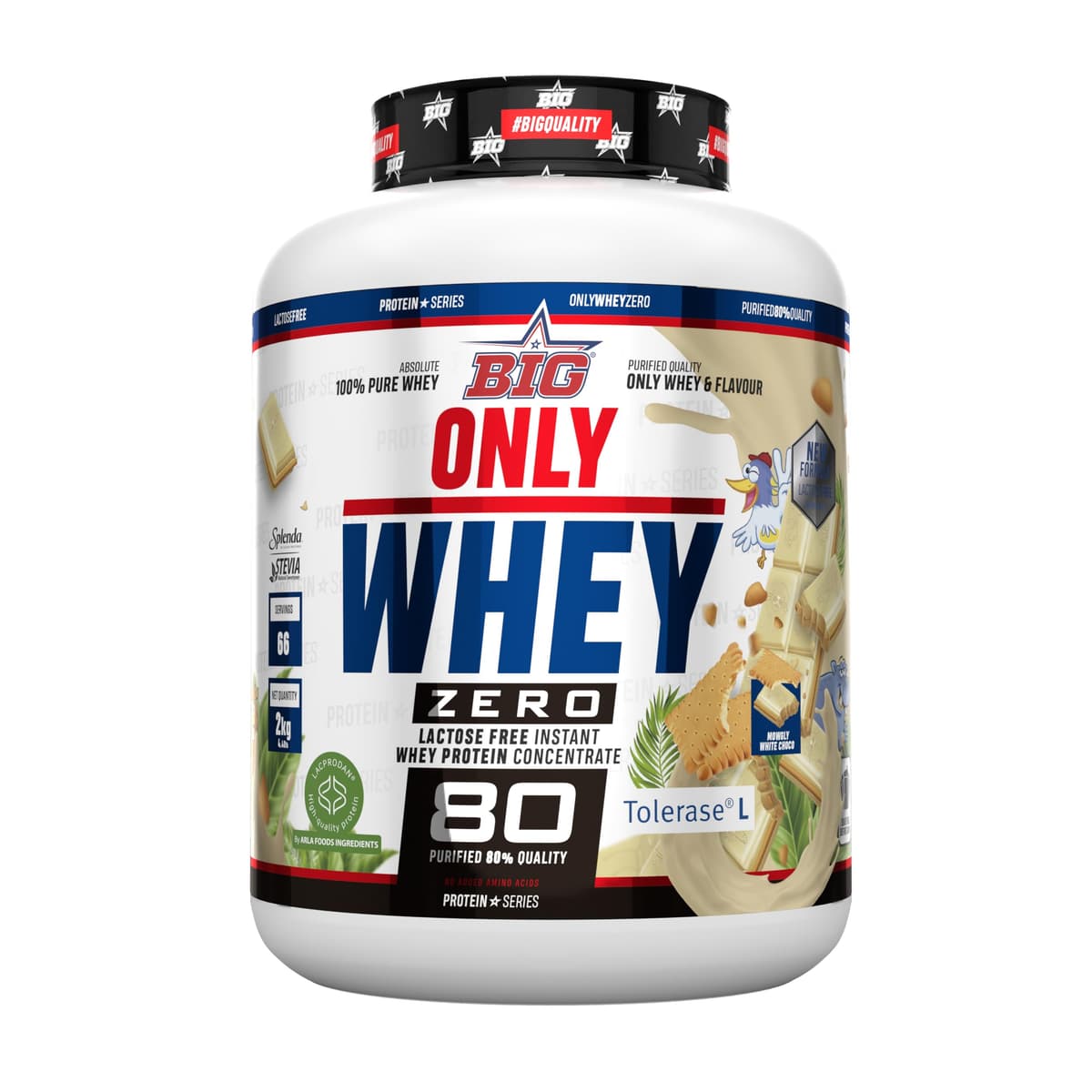 BIG - Proteinas Whey - Proteina en Polvo para Desarrollo de Masa Muscular y Recuperación - Materia Prima Premium - Whey Protein Sin Lactosa, Sin Azúcar, Sin Grumos (1Kg, Cacaolat) — view 12
