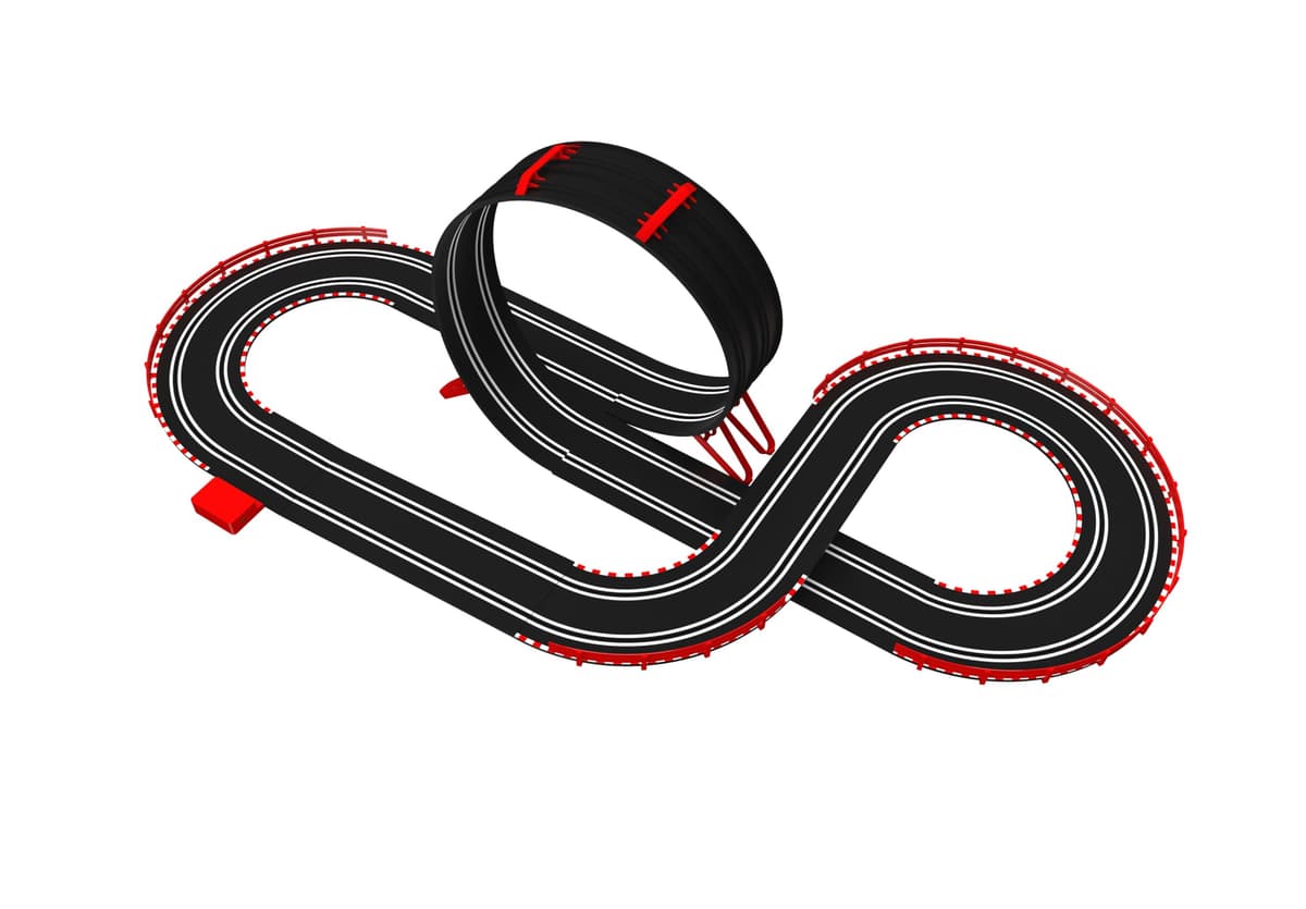 SCALEXTRIC - Circuito Compact - Pista de Carreras Completa - 2 Coches Incluidos - Escala 1:43 (Circuito Compact Fast Rally) — view 3