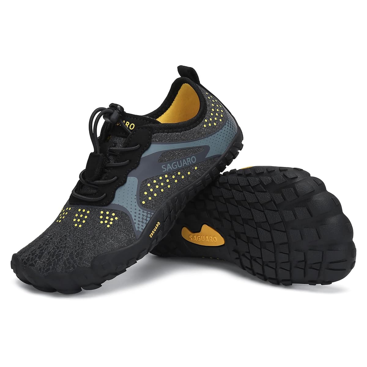 SAGUARO Barefoot Zapatillas Minimalista Comodas Zapatillas de Trail Running per Niños Niñas, Gr.24-36 — view 18