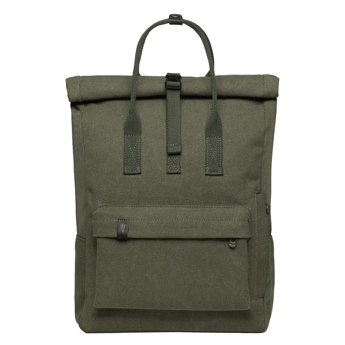 KAUKKO Mochila hermosa y bien pensada con compartimento para portátil de 15" para colegio, universidad, 22 l, Negro Jnl-ks24-03, talla única, Mochilas daypack — view 8