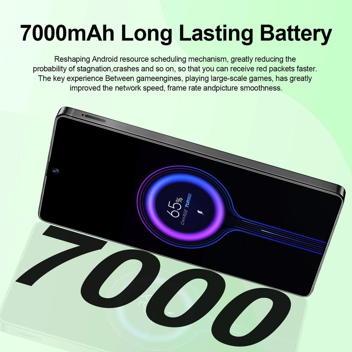 BVNA 2501 Smartphone Cell Phone 2501 (Black A) — view 6