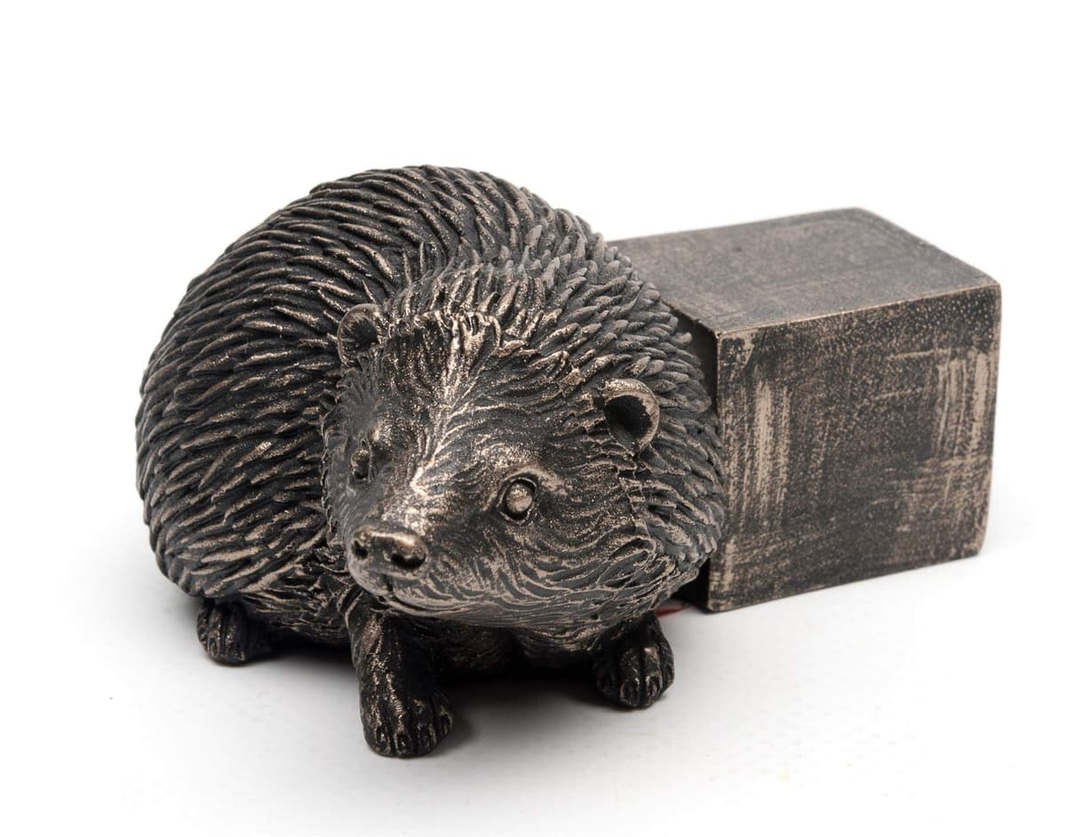 Potty Feet Hedgehog Figures Plant Pot Feet - Planter Support - Handmade Decorative Ornaments - 3pcs — view 4