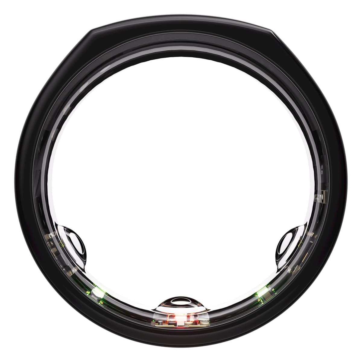 Oura Gen3 Heritage Smart Ring - Size 7, Black | Sleep, Heart Rate and Fitness Tracking Wearable - Up to 7 Day Battery Life - iOS/Android Compatible - Size First with Oura Sizing Kit — view 13