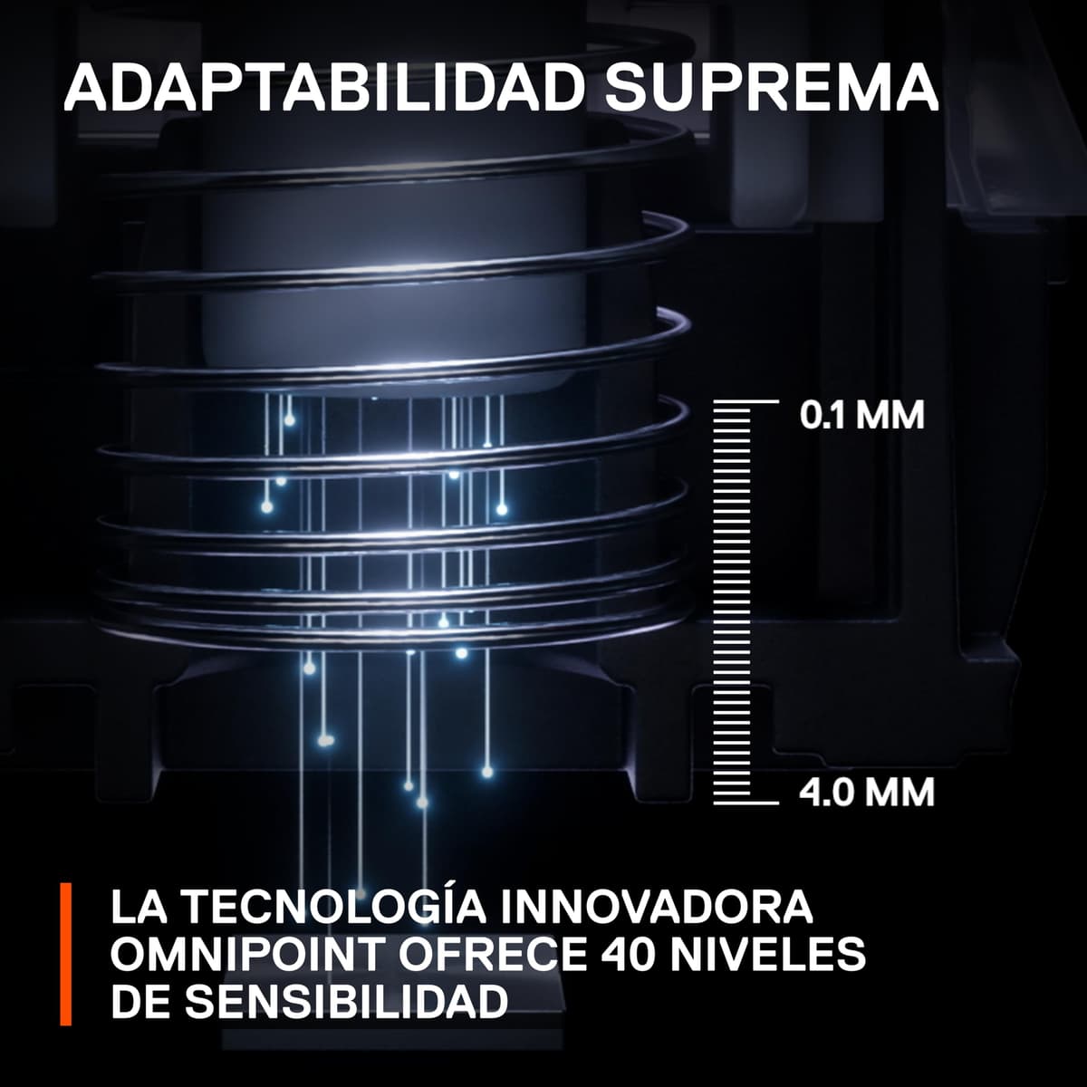 SteelSeries Apex Pro TKL (2023) - Teclado gaming HyperMagnetic – El más rápido del mundo - Accionamiento ajustable - Esports TKL - RGB - Teclas PBT - USB-C - Teclado inglesa (QWERTY) — view 5