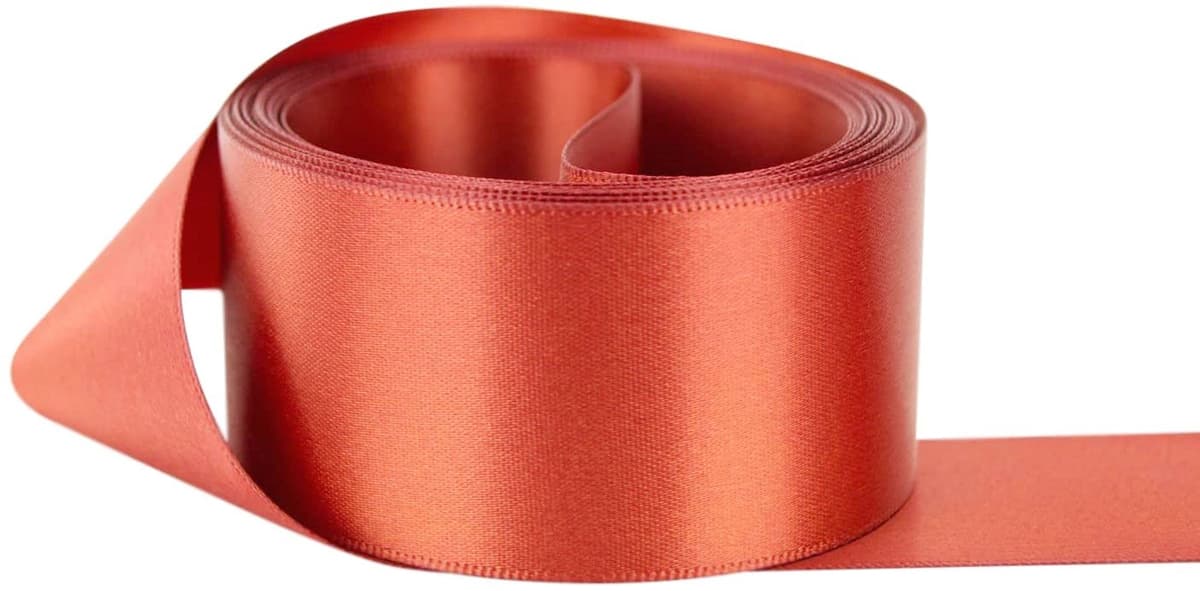 Satin Ribbon. 38mm Wide 5 Meters (Dark Green) Gift Wrap Ribbon, Ribbons for Gift Wrapping, Christmas Ribbon, Gift Wrapping Ribbon for Crafting, Wedding Party Decor — view 266