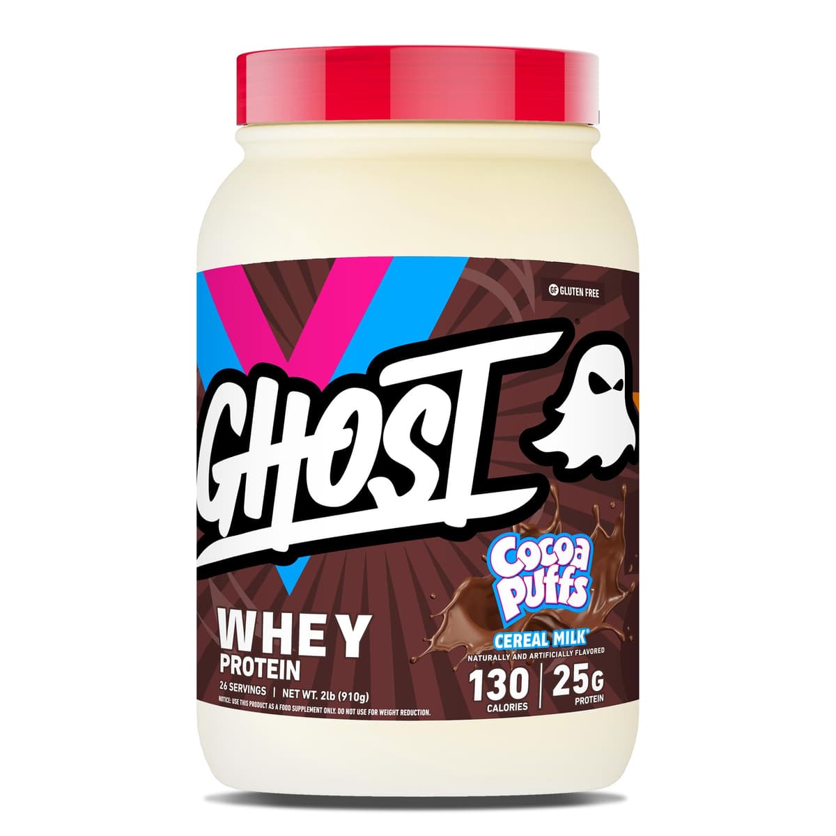 GHOST Whey Protein Powder, Nutter Butter - 2LB, 26G of Protein - Whey Protein Blend - ­Post Workout Fitness & Nutrition Shakes, Smoothies, Baking & Cooking - Cookie Pieces Inside — view 17