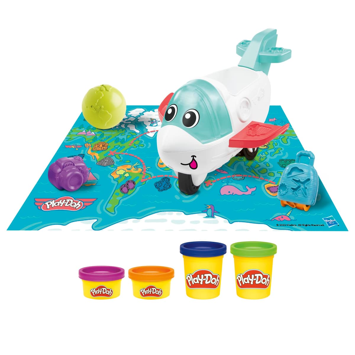 Play-Doh Hasbro, Dinosaurio, Formas y Colores, Juguetes de Arte y Manualidades, Materiales Artísticos para Niños y Niñas de 2 Años o Más, 6 Botes, Plastilina de Colores, Creatividad, Regalo — view 16