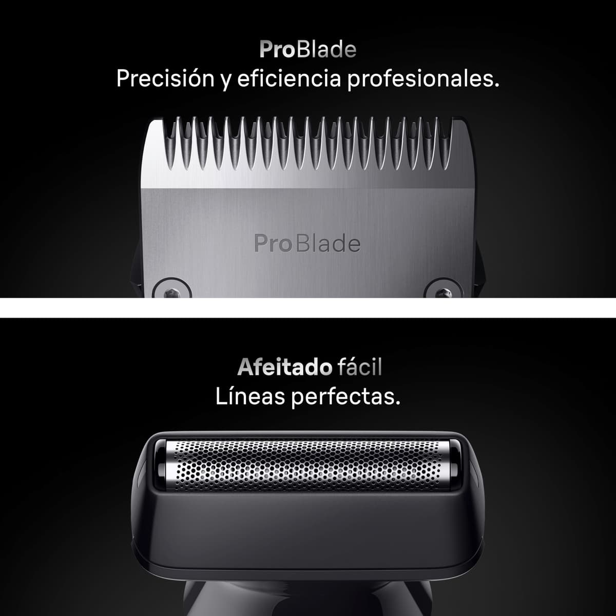 Braun Recortadora Todo en Uno Series 7 AIO7565, Azul - Kit de Styling 13en1 para Barba, Pelo, Orejas, Nariz Y Cuerpo, 14 Longitudes, 120 Min de Autonomía, Cortapelos Hombre con Lámina Ultra Afilada — view 5