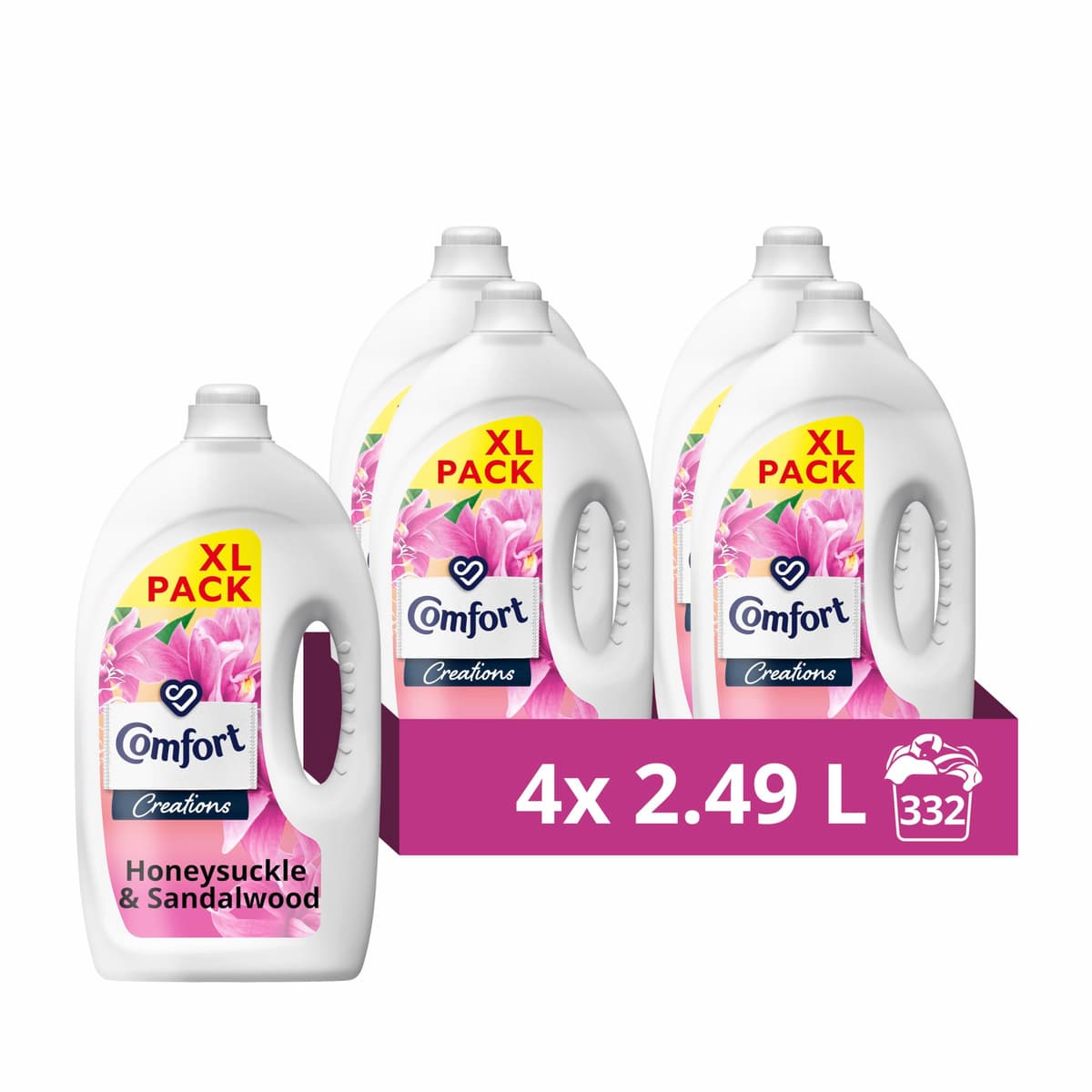 Comfort Creations Apple Blossom Fabric Conditioner with Stay Fresh technology for 100 days of freshness + fragrance* 30 washes (900 ml) — view 25