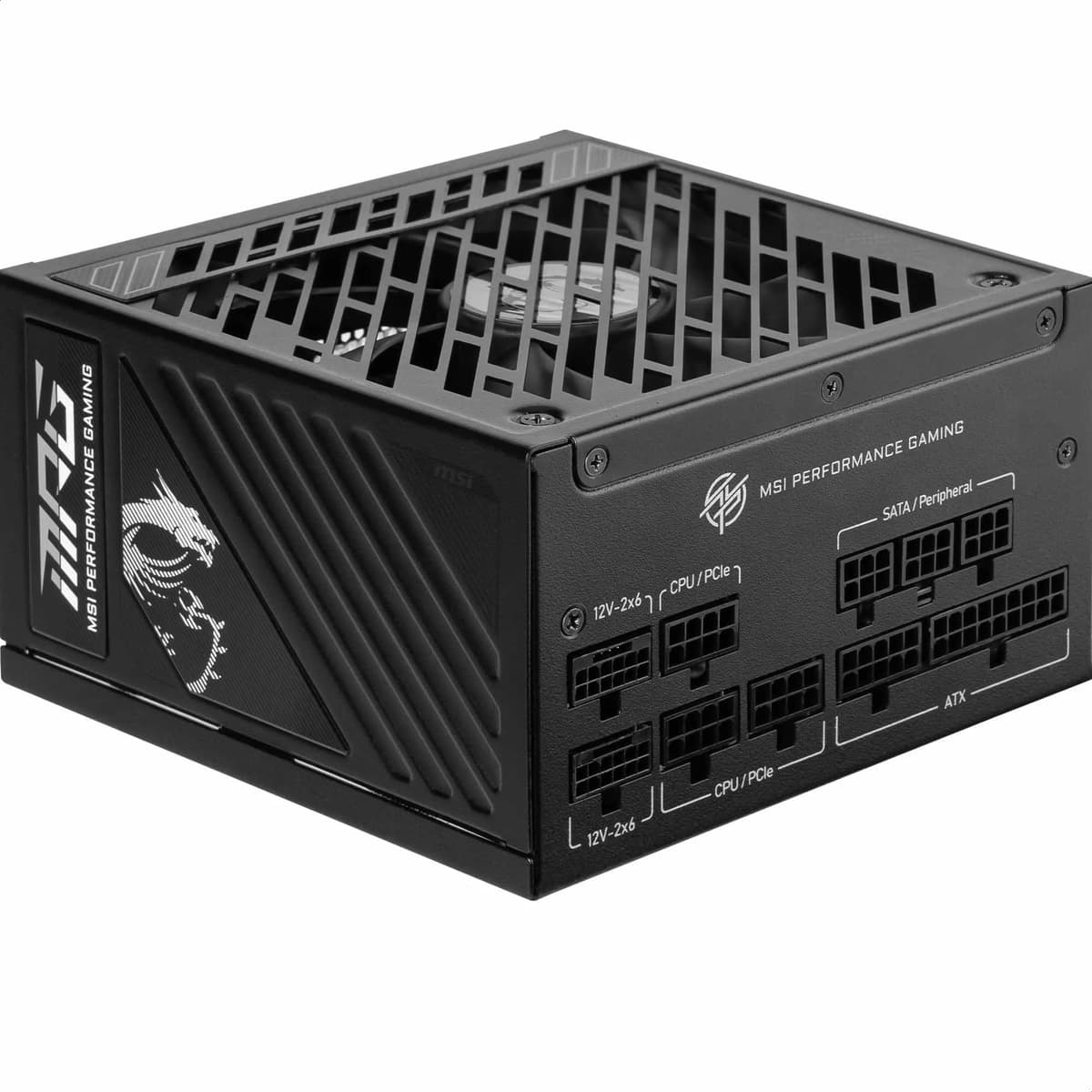 MSI MAG A750GL PCIE5 Power Supply Unit, 750W, 80 Plus Gold, Fully Modular, ATX 3.0, PCIe 5.0 GPU Support, 120mm FDB Fan, Full-Bridge LLC, Flat Black Cables - 7 Year Warranty — view 13