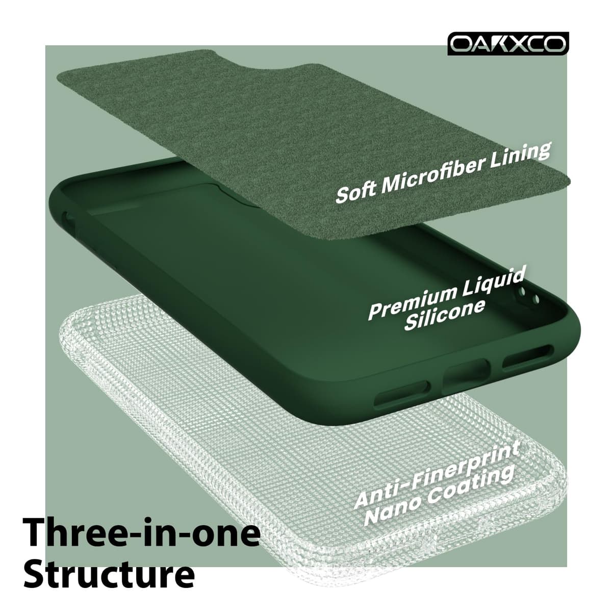 oakxco for iPhone 17 Pro Max Phone Case Liquid Silicone, Cute Thin Slim Grip Soft Rubber Gel for Women Men, Smooth Matte TPU Plain Solid Color Girly Simple Case with Camera Cover, Light Pink — view 510