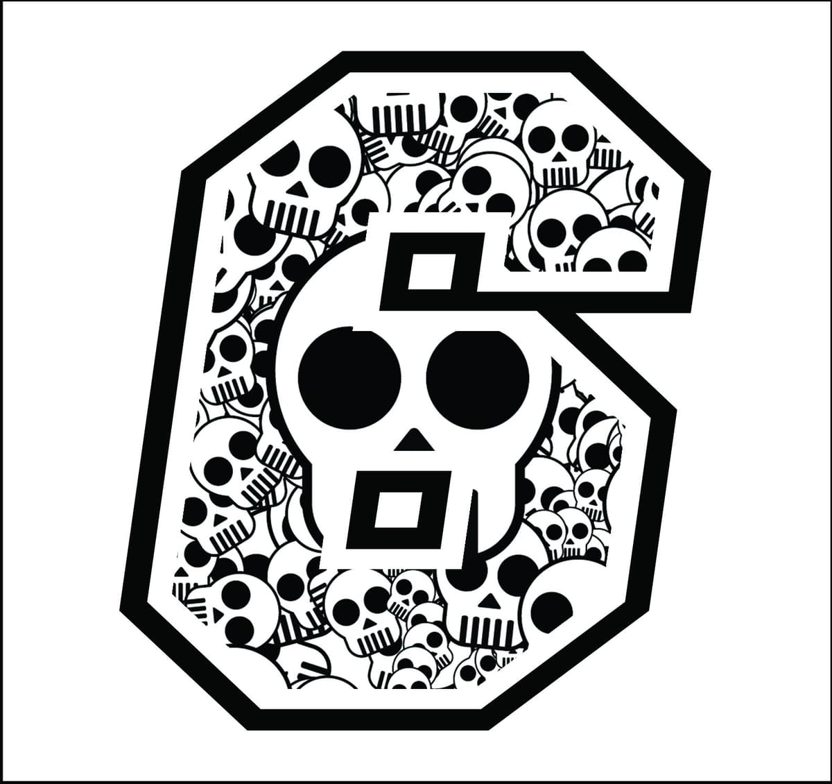 Adhesive Race número - la medida 12 cm - Cross Pista de Coches Pegatinas para Bicicletas (3, Sticker Bomb) — view 55