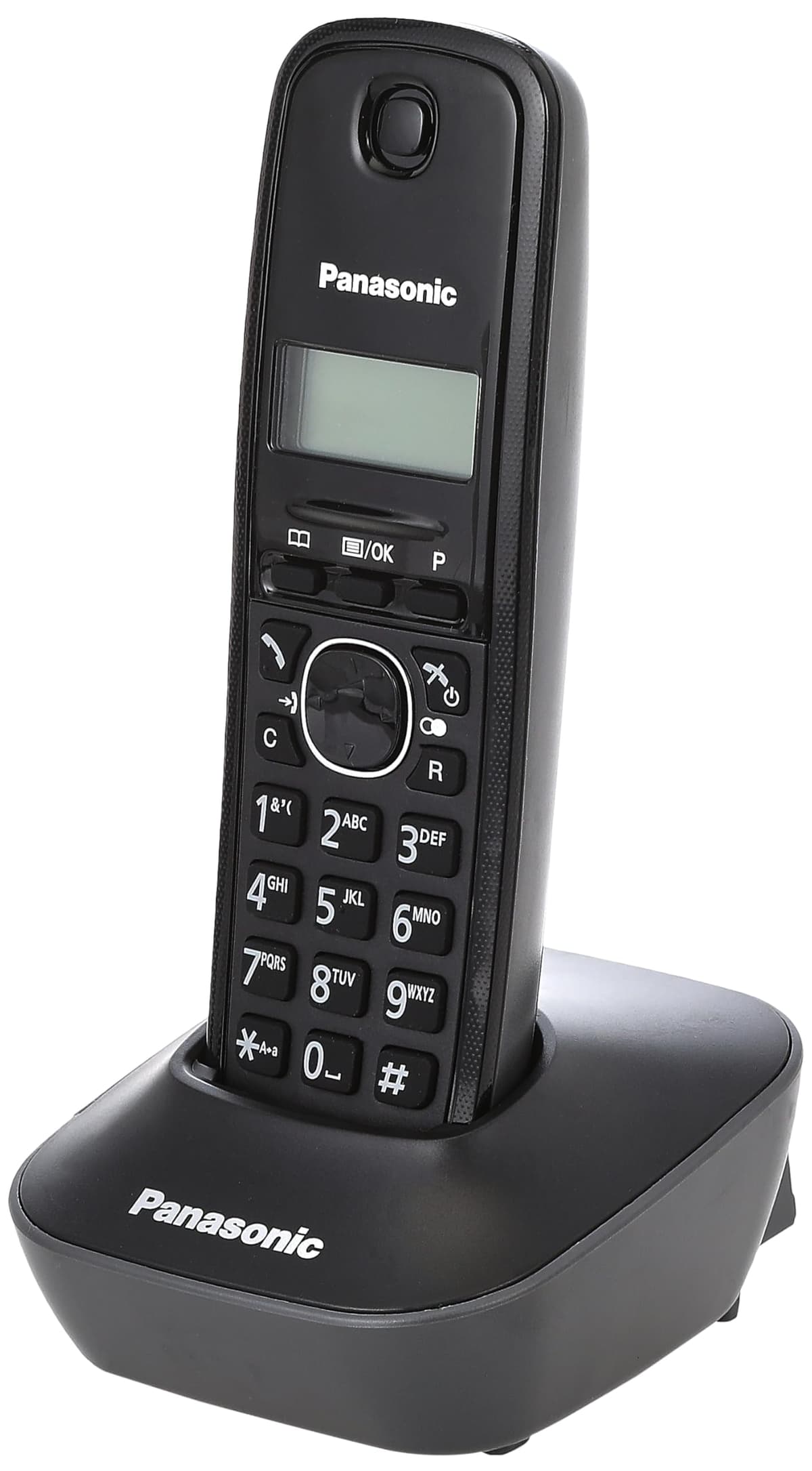 Panasonic KX-TG1612SPR Teléfono Inalámbrico Digital DECT, Unidad Base y 2 Auriculares, Identificador De Llamadas, Batería Larga Duración, Pantalla LCD, Agenda, Rellamada, Despertador, Rojo — view 4
