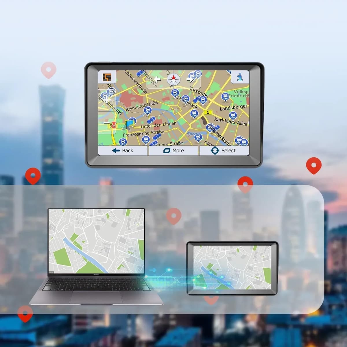 Vassco Sat Nav(9-Inch) — view 4
