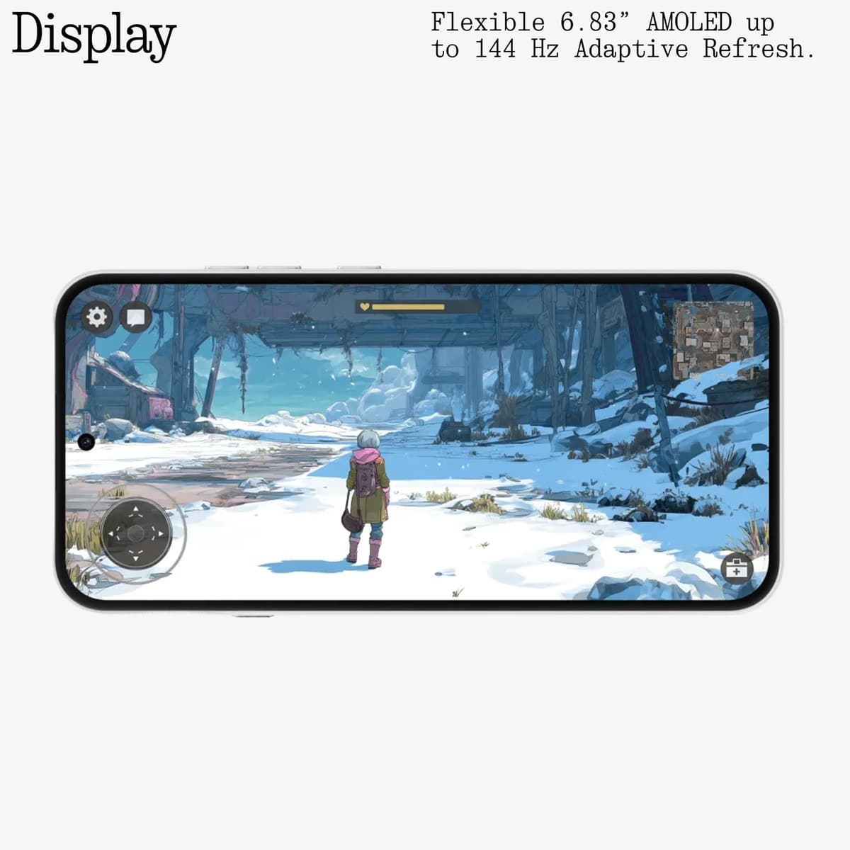 Nothing Phone (4a) - Triple Cámara 50MP, Ultra Zoom 70x, Smartphone Transparente, Batería Larga Duración, Carga Rápida 50W, AMOLED 120Hz, Glyph Bar, 8GB+256GB - Blanco — view 6