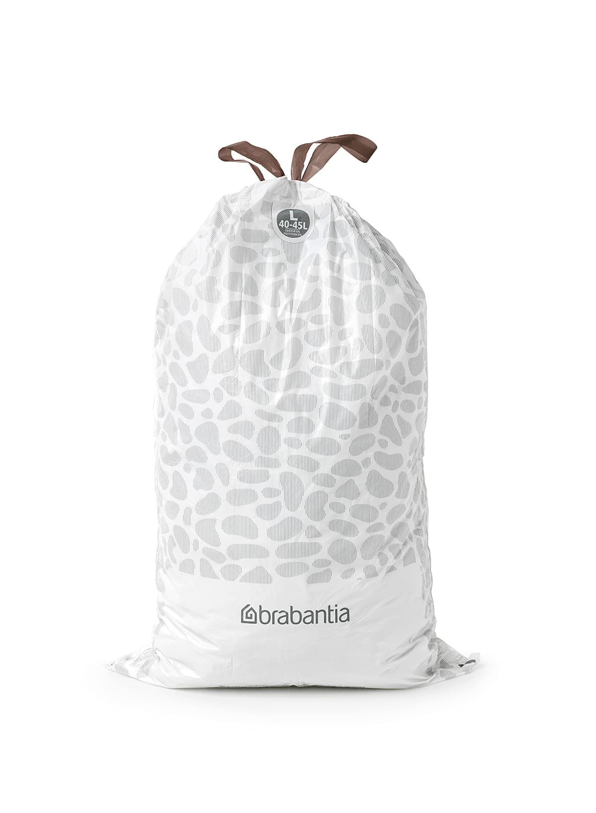 Brabantia Bolsas de Basura PerfectFit (Código L/40-45L) Extra Resistentes Bolsas con cinta de cierre (40 Bolsas) — view 4