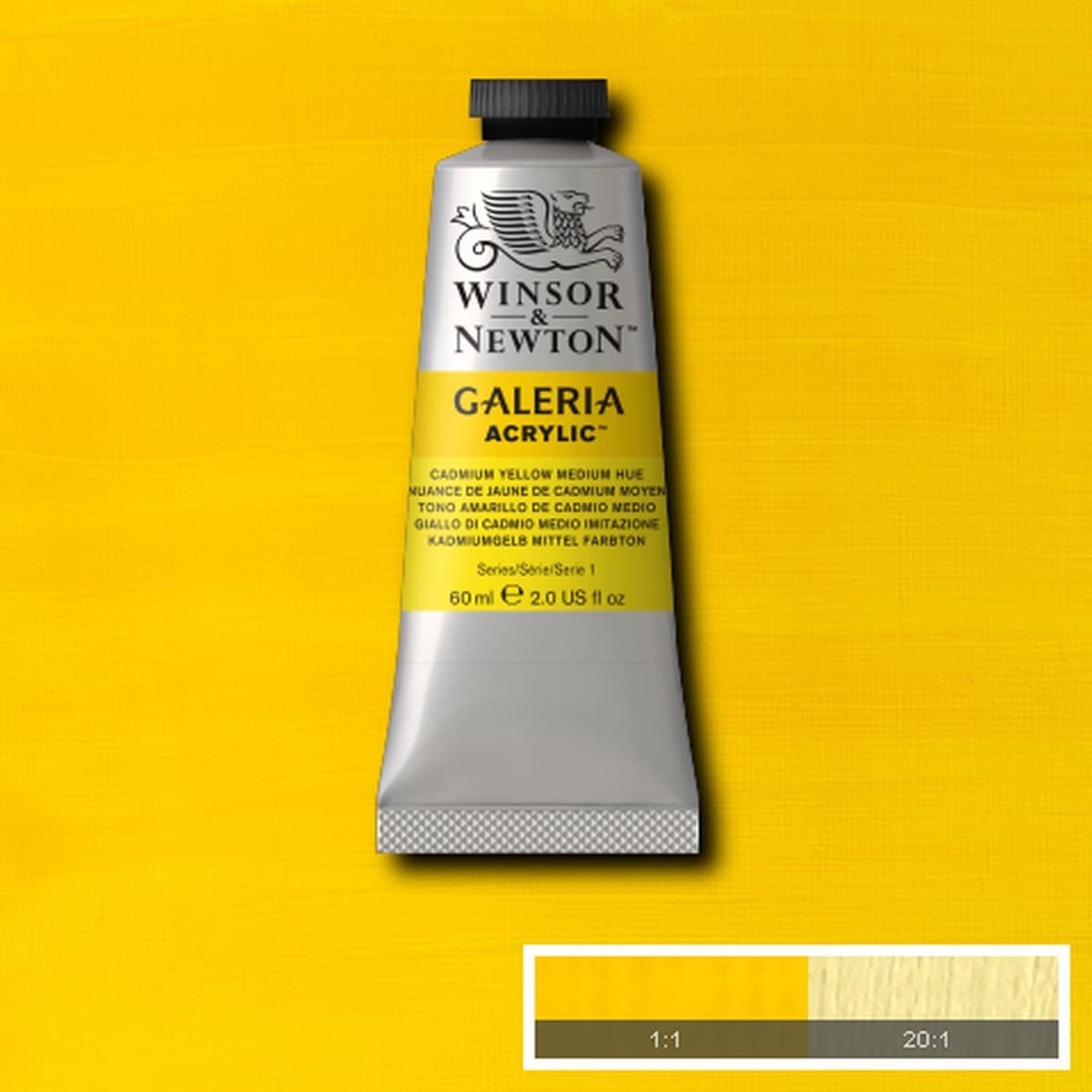 Winsor & Newton Galería - Pintura Acrílica , 500 ml, Verde (Deep Turquoise) — view 100