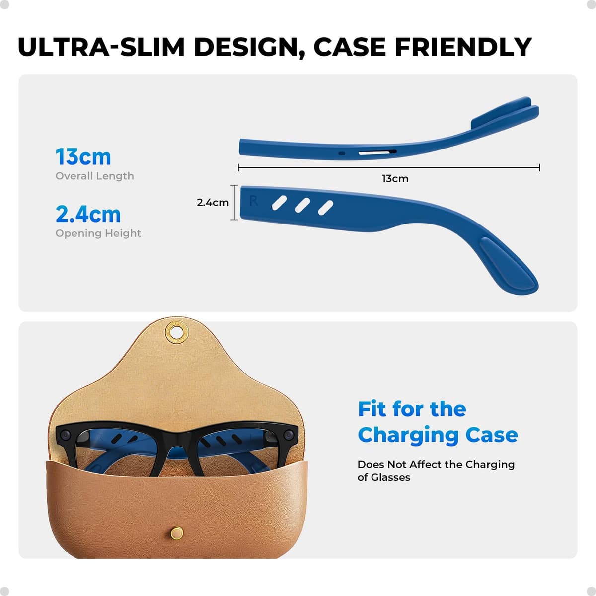 Agarre para gafas compatible con gafas Ray-Ban Meta Smart — view 4