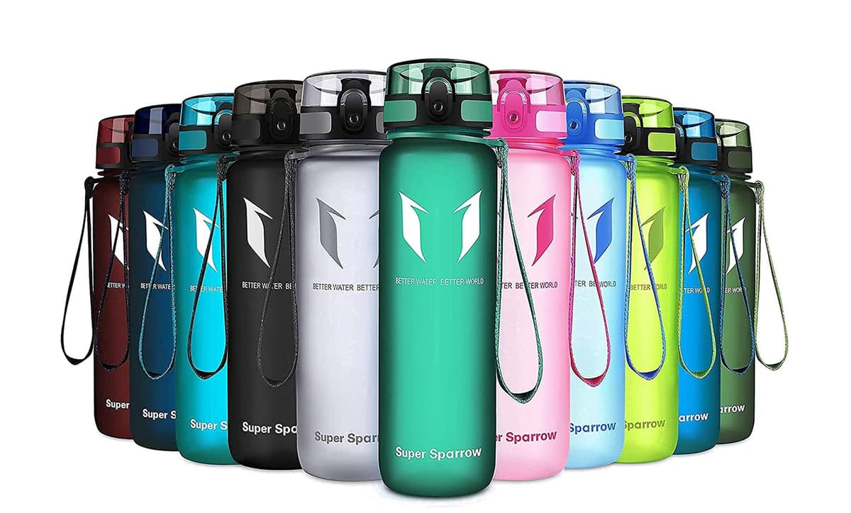 Super Sparrow Botella de Agua Deportiva -350ml & 500ml & 750ml & 1000ml - Sin BPA — view 38