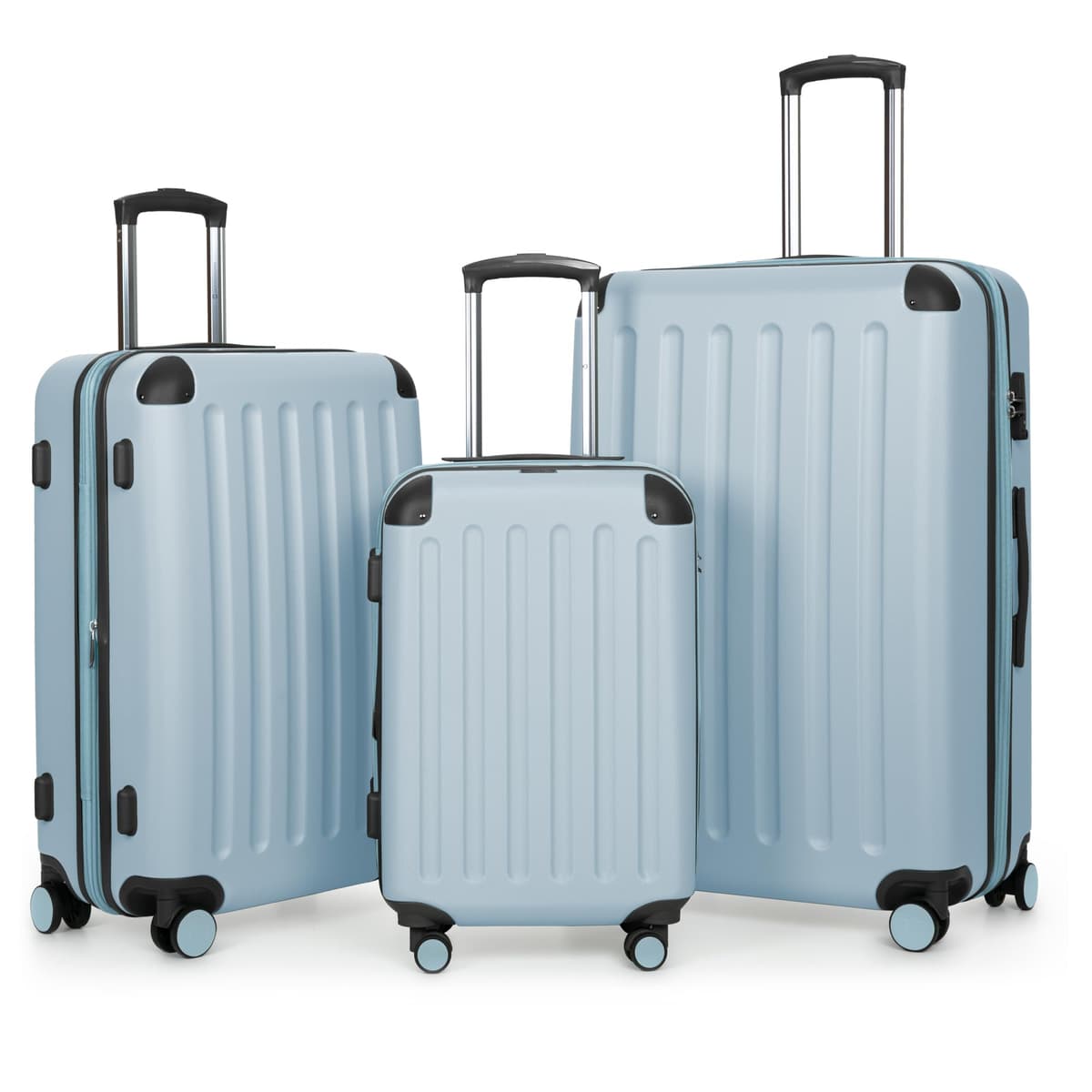 HAUPTSTADTKOFFER - Spree - Equipaje de Mano, Maleta rígida, Trolley expandible, 4 Ruedas Dobles, TSA, 55 cm, 42 litros, Blanco — view 49