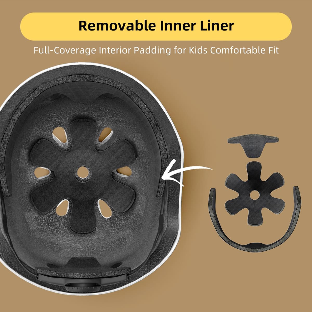 XJD Casco de Ciclismo para Niños Ajustable Casco Bicicleta Niño Casco Infantil Patinete Rollerskate de 3 a 14 Años Protecciones para Múltiples Deportes — view 14