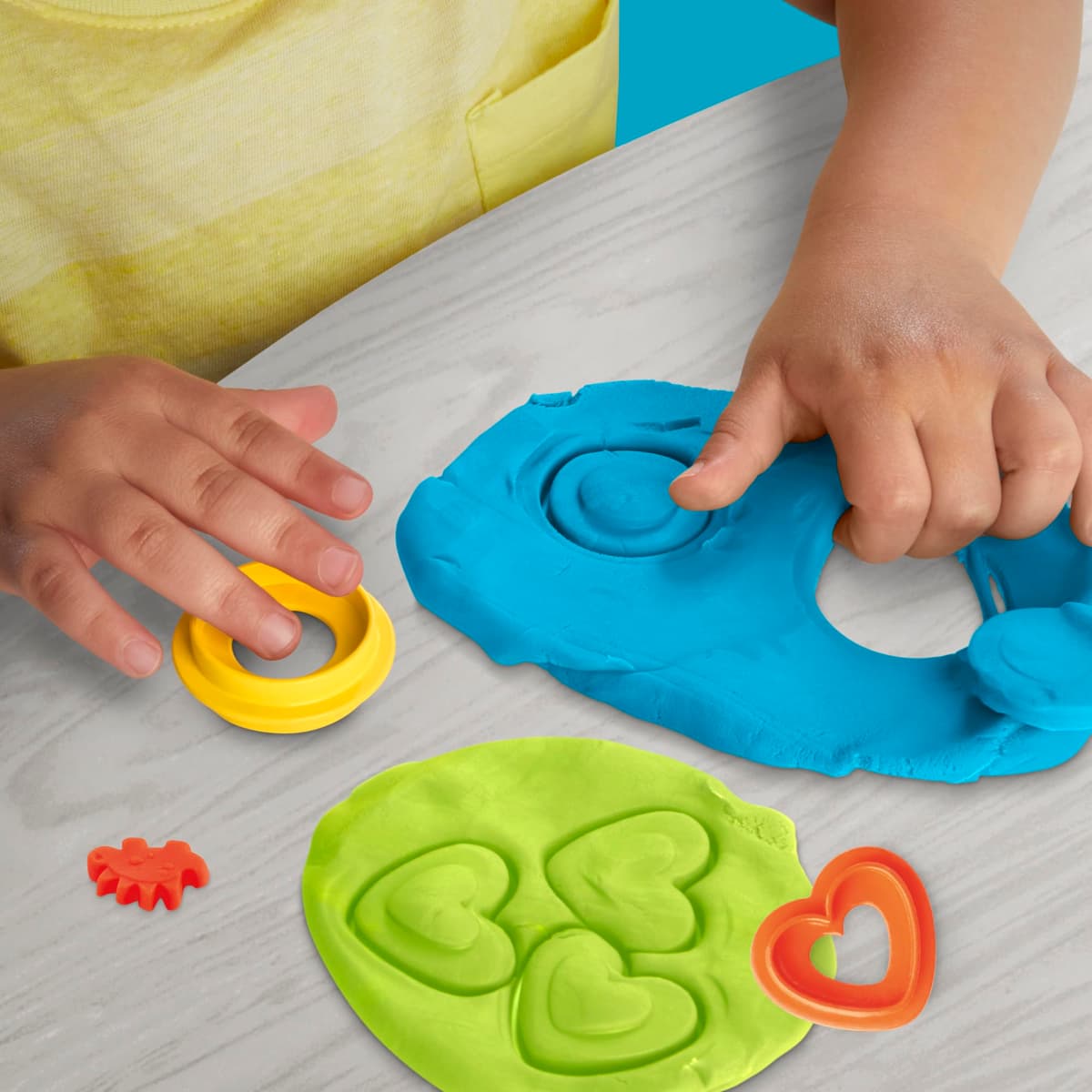 Play-Doh Hasbro, Dinosaurio, Formas y Colores, Juguetes de Arte y Manualidades, Materiales Artísticos para Niños y Niñas de 2 Años o Más, 6 Botes, Plastilina de Colores, Creatividad, Regalo — view 8