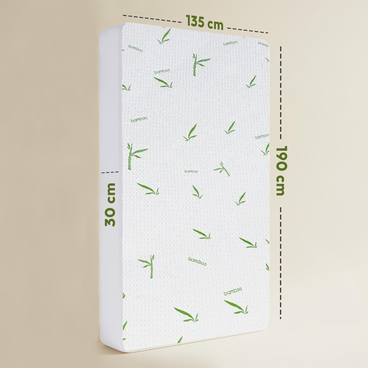 Utopia Bedding Protector de Colchón 135 x 190 x 30 cm Impermeable, Viscosa Premium, Certificación Oeko-Tex, Cubre Colchón Transpirable, Elástico En Todo — view 3