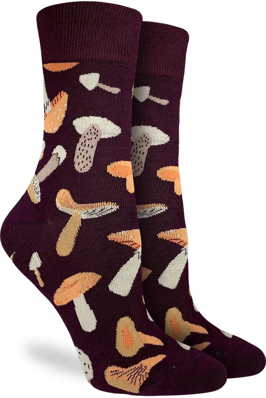 Good Luck Sock Women's Floral Dinosaurs Socks, Shoe Size 5-9 — view 121