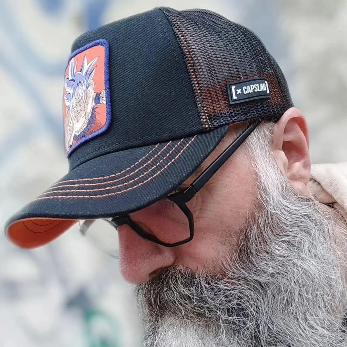 Capslab Casquette Street Fighter Chun-Li Bleu et Jaune — view 5