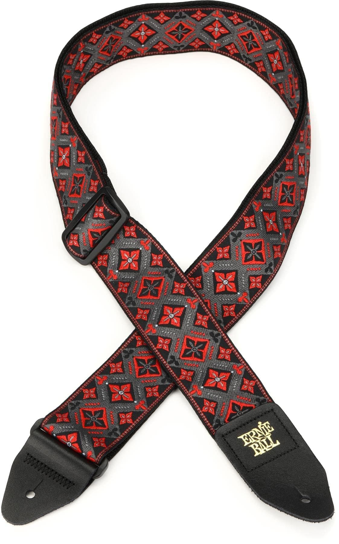 Ernie Ball - Correa para guitarra, Jacquard, diseño de Black Checkers — view 8