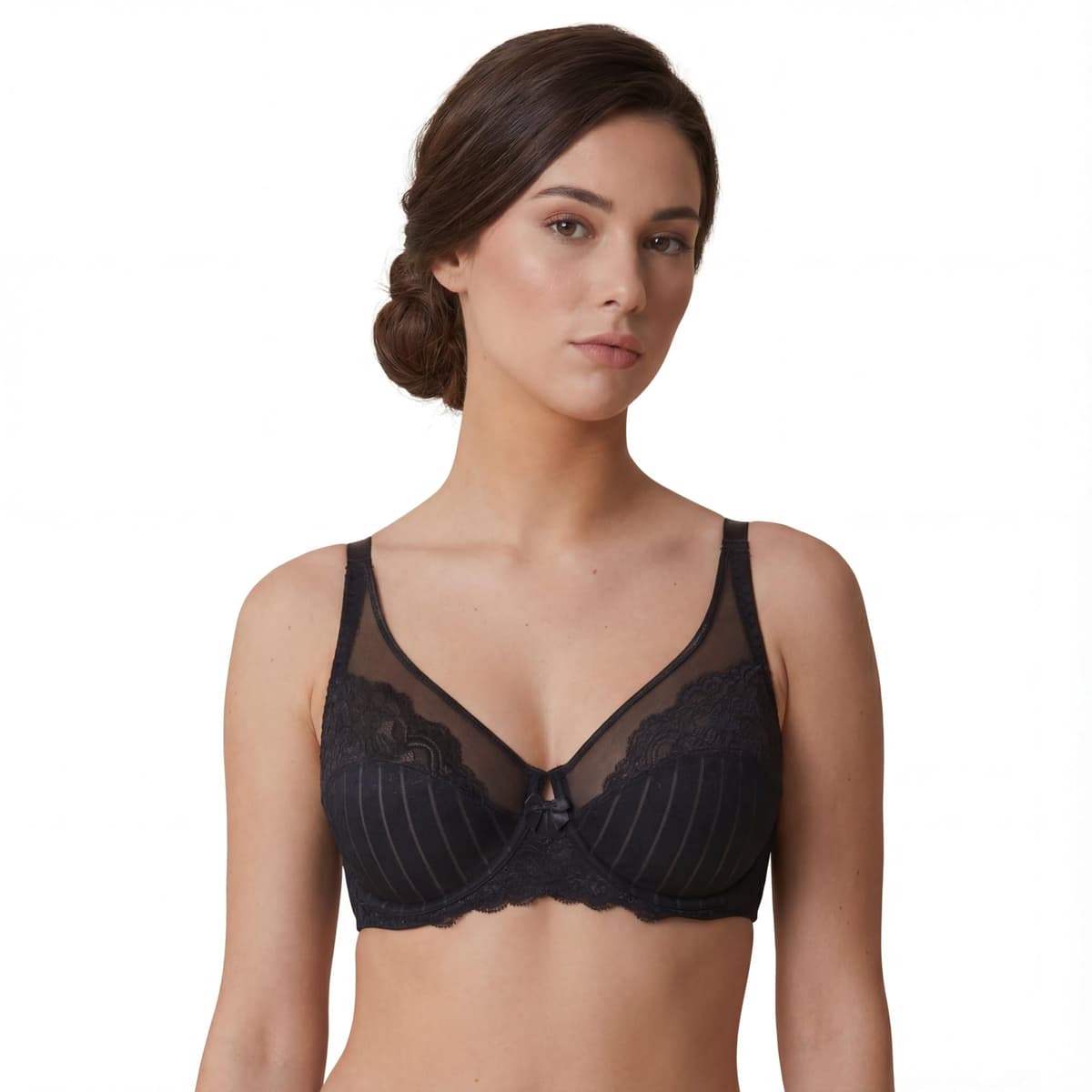 Selene, Sujetador Reductor para Mujer en Encaje, con Aros y Sin Relleno, Colección Mariluz — view 7