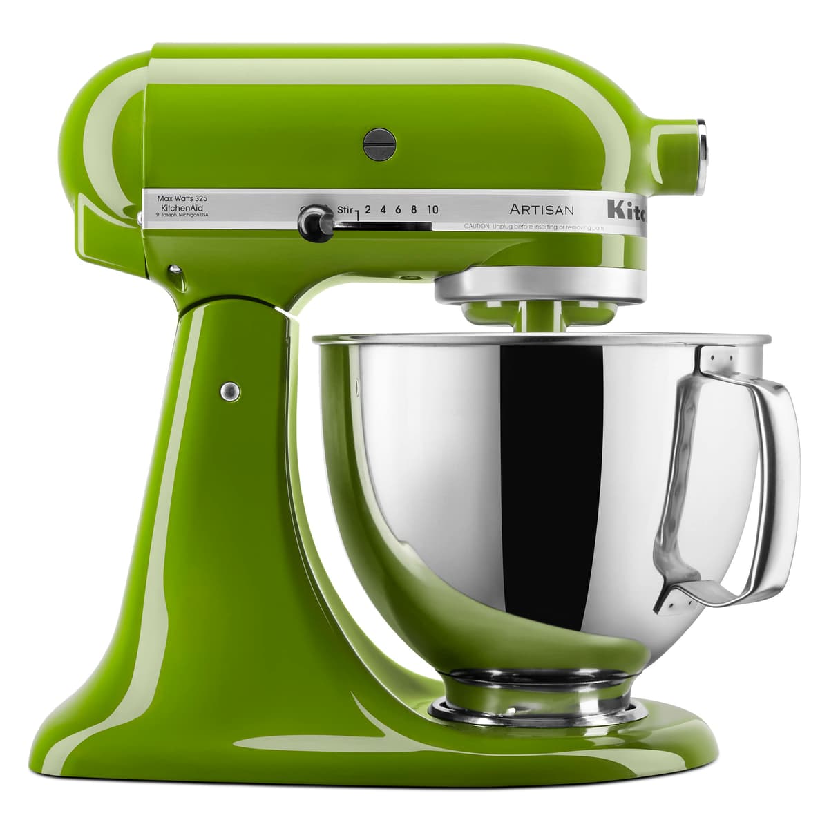 KitchenAid Artisan Series 5 Quart Tilt Head Stand Mixer with Pouring Shield KSM150PS, White — view 27