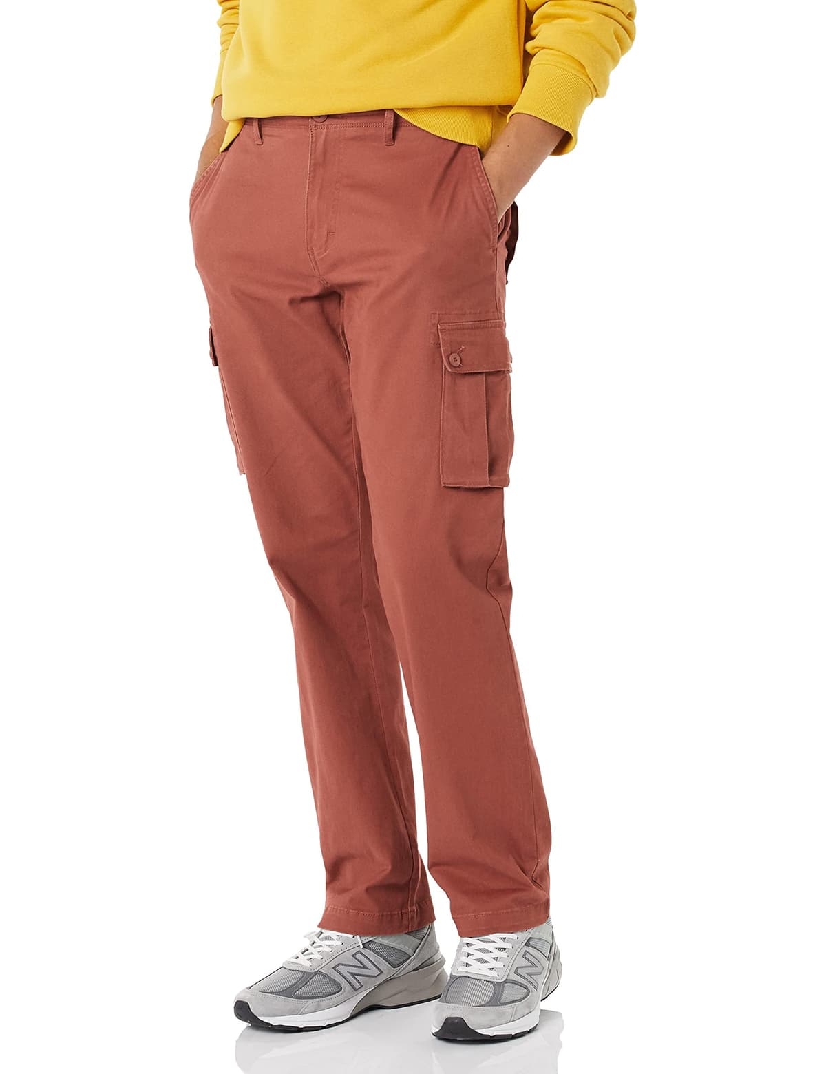 Amazon Essentials Men's Straight Fit Stretch Cargo Work Trousers (Available in Big & Tall) — view 6