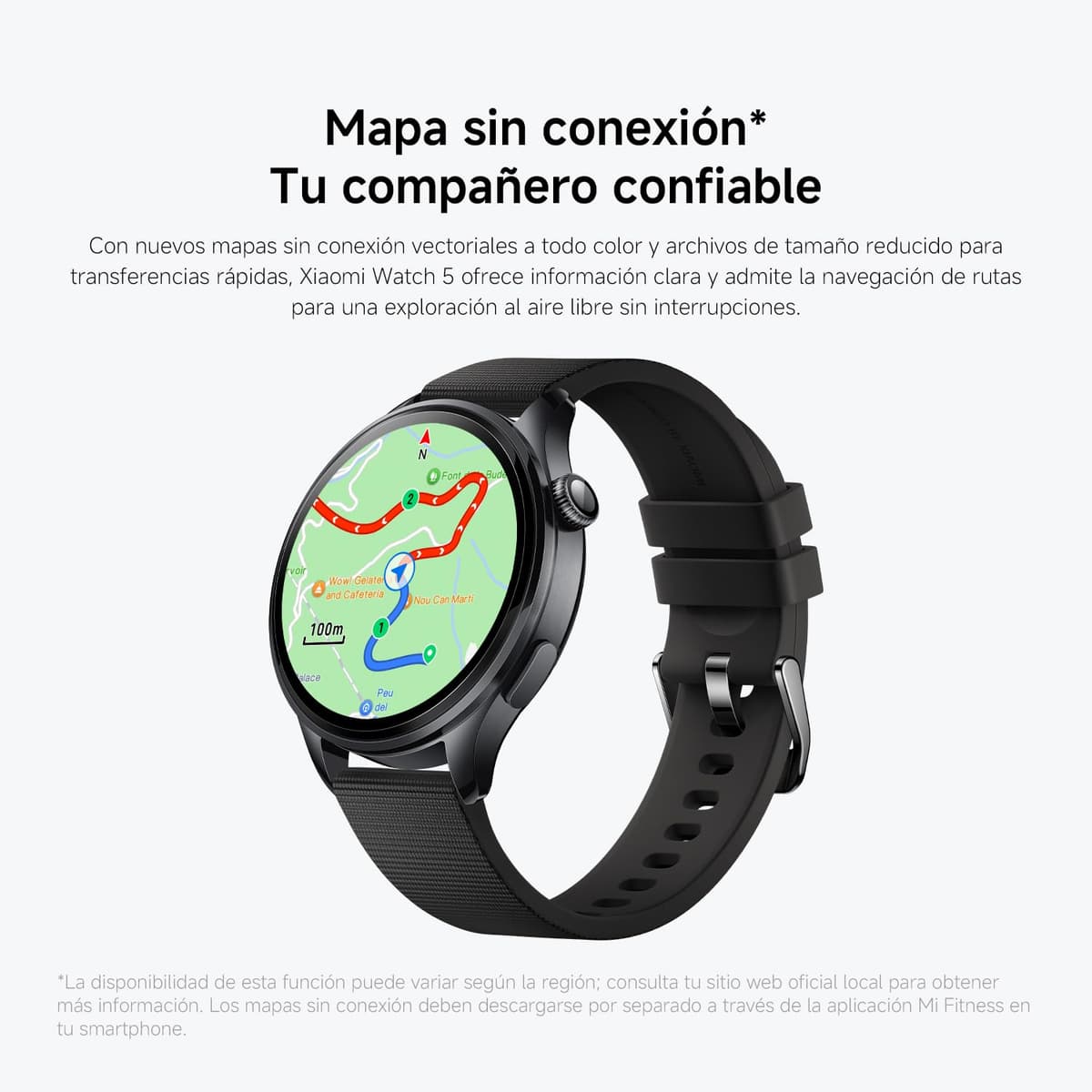 XIAOMI Watch 5 Smartwatch, Google Wear OS, pagos NFC, AI con Gemini, Pantalla de 1,54”, hasta 6 días de autonomía, GPS y Seguimiento Fitness, Control por Gestos, 47 mm, Bluetooth, Verde — view 12