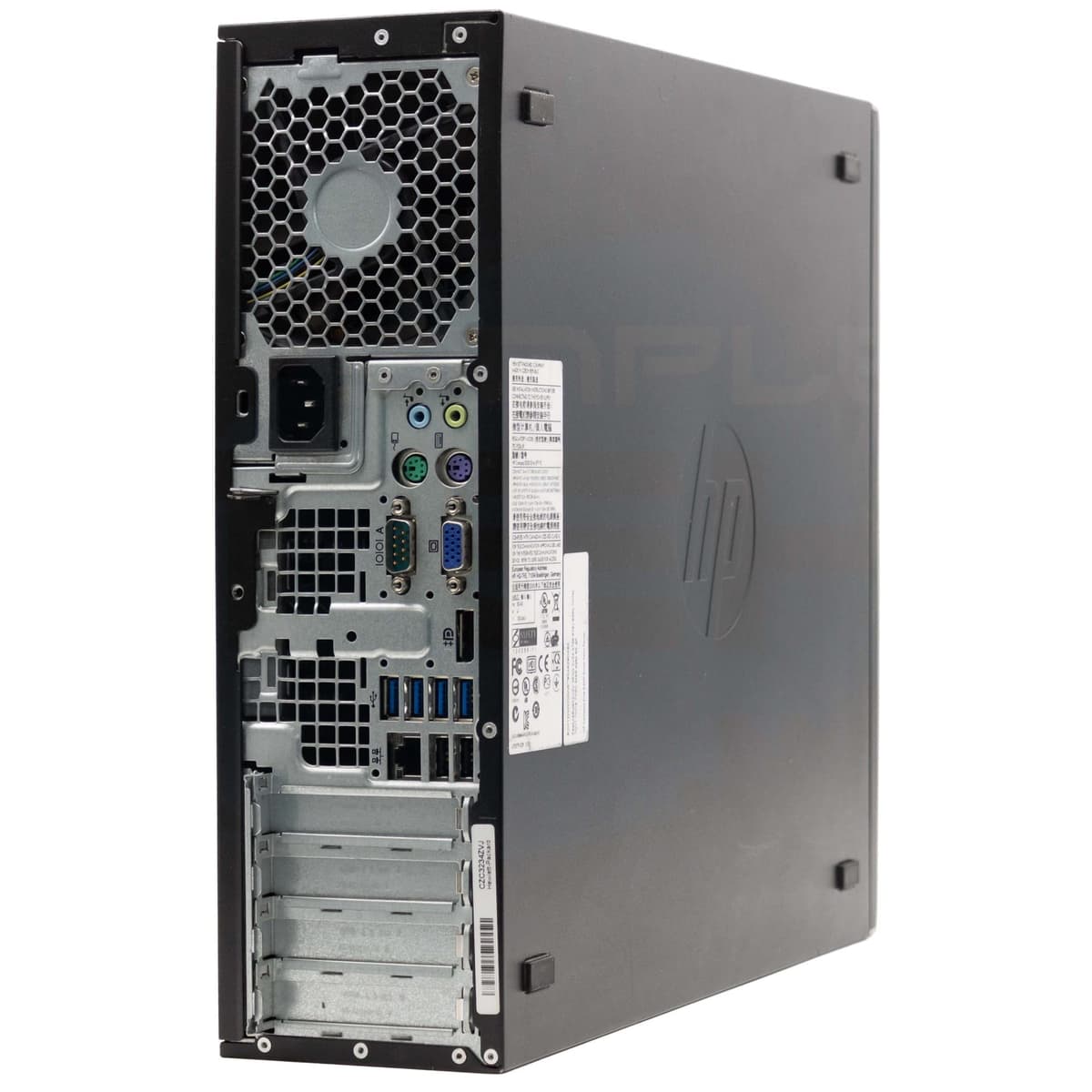 HP Ordenador de sobremesa Compaq 8300 SFF Core i5 hasta 3,60 GHz Windows 11 Pro 16 GB SSD 240 GB | DisplayPort VGA Serie RS232 Ordenador Fijo en casa Oficina reacondicionado — view 3