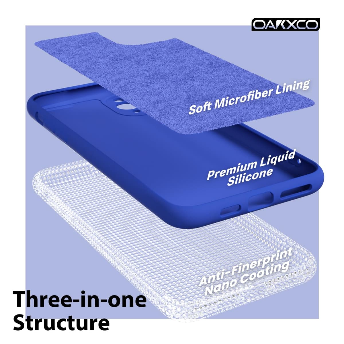 oakxco for iPhone 17 Pro Max Phone Case Liquid Silicone, Cute Thin Slim Grip Soft Rubber Gel for Women Men, Smooth Matte TPU Plain Solid Color Girly Simple Case with Camera Cover, Light Pink — view 947