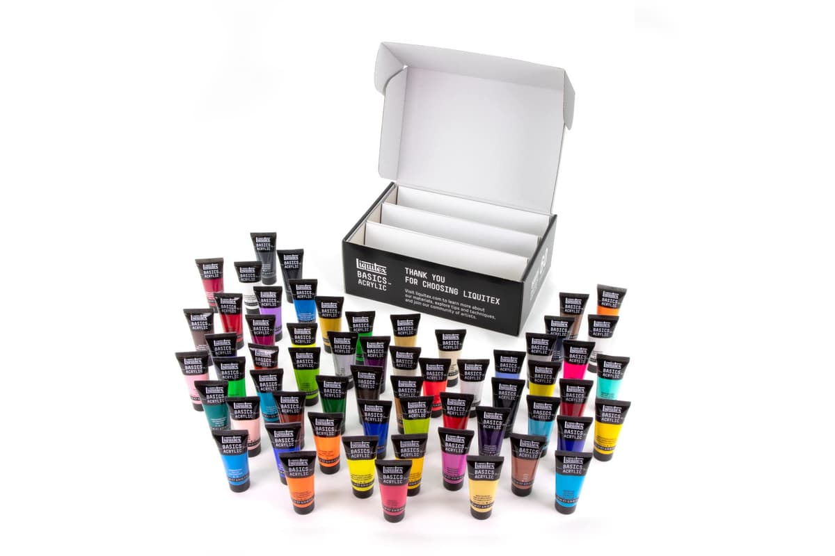 LIQUITEX Basics Acrylic Paint, Mars Black, 118 ml Tube — view 30